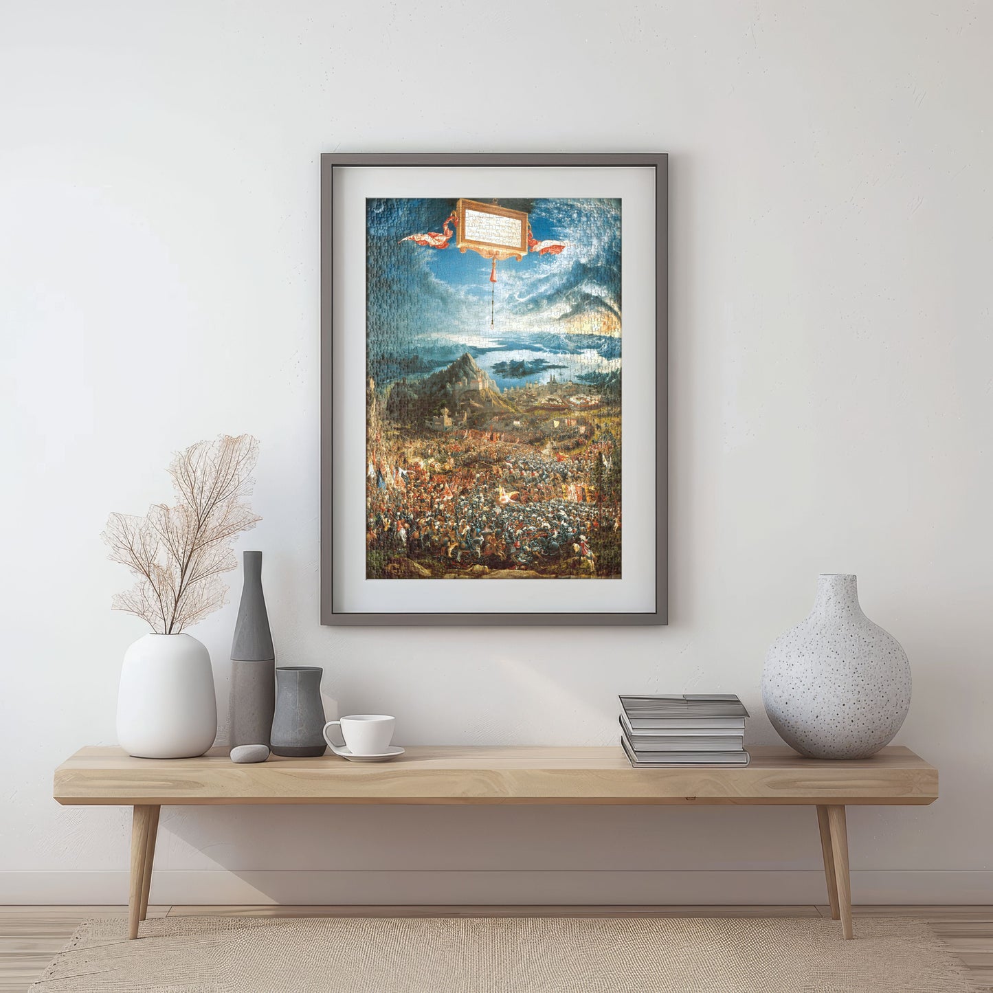 Puzzle 1000 The Battle of Alexander at Issus Frame