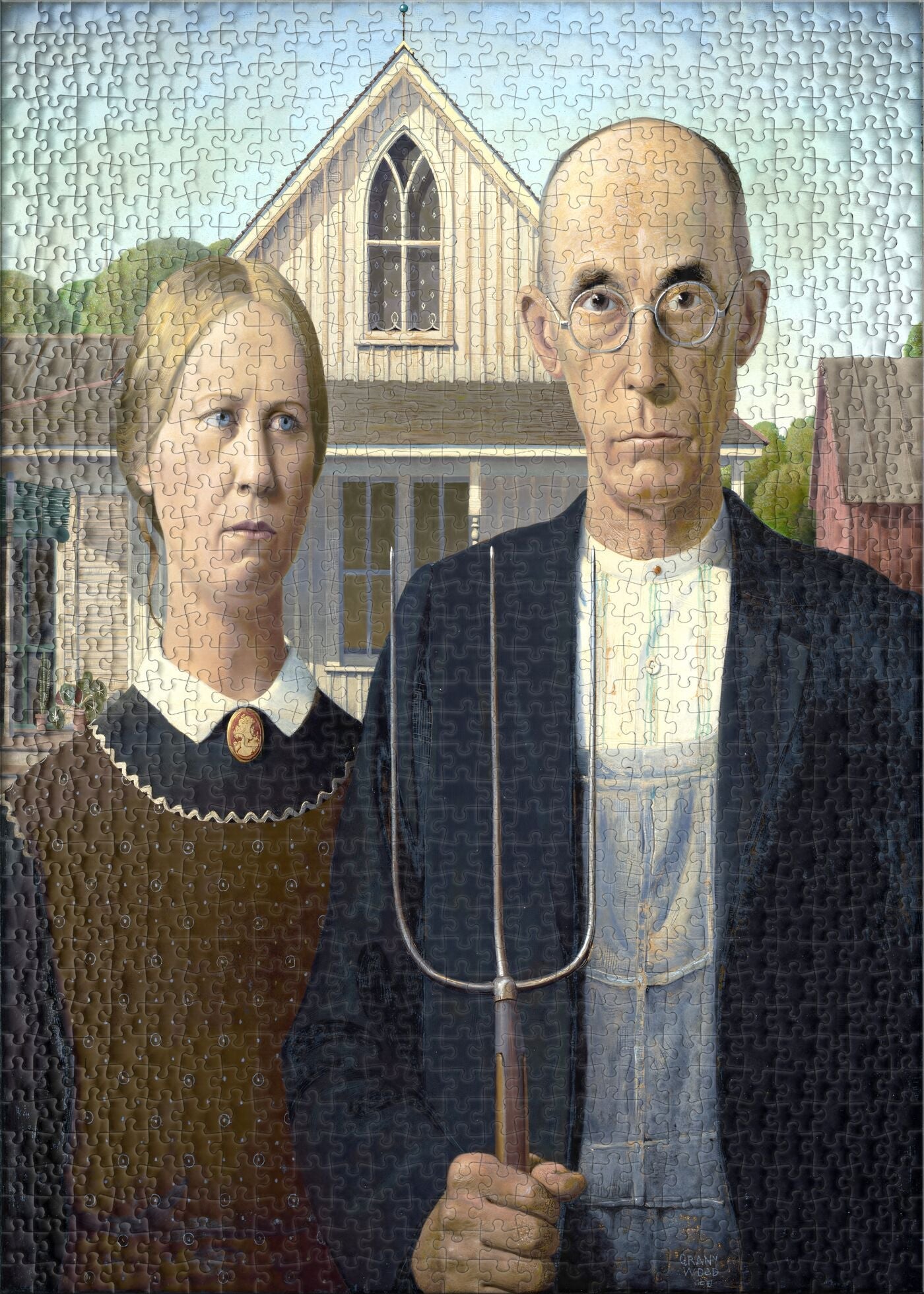 Puzzle 1000 American Gothic