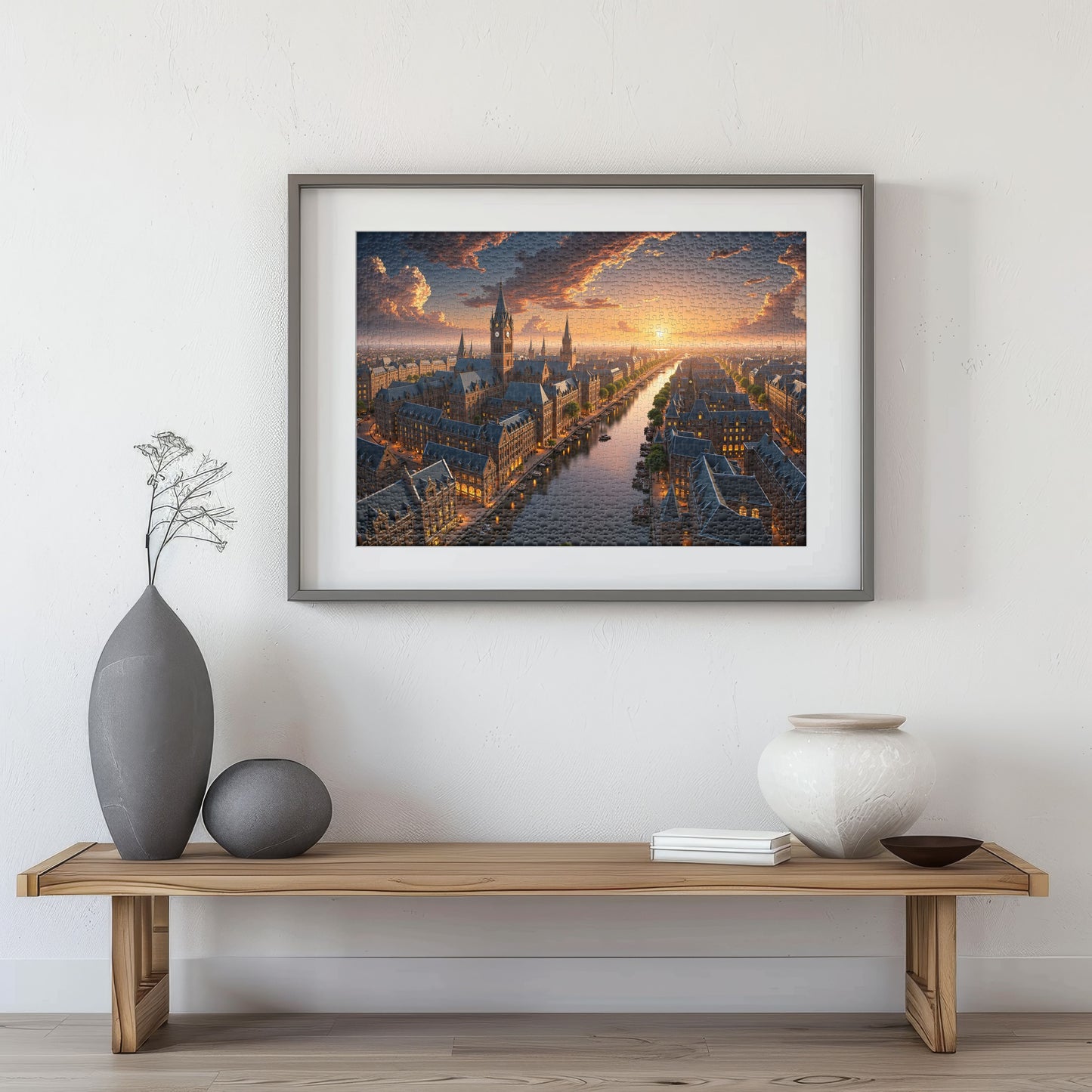 Puzzle 1000 Amsterdam Frame