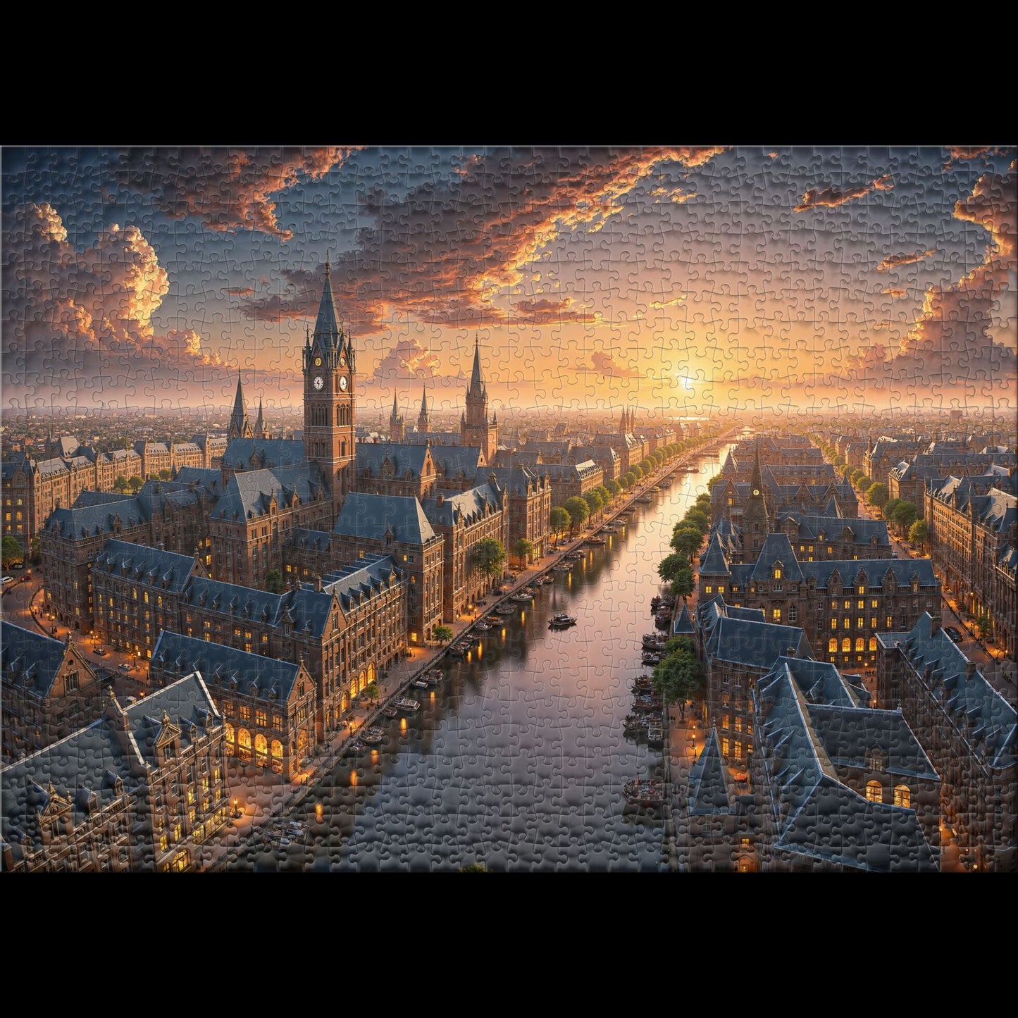 Puzzle 1000 Amsterdam