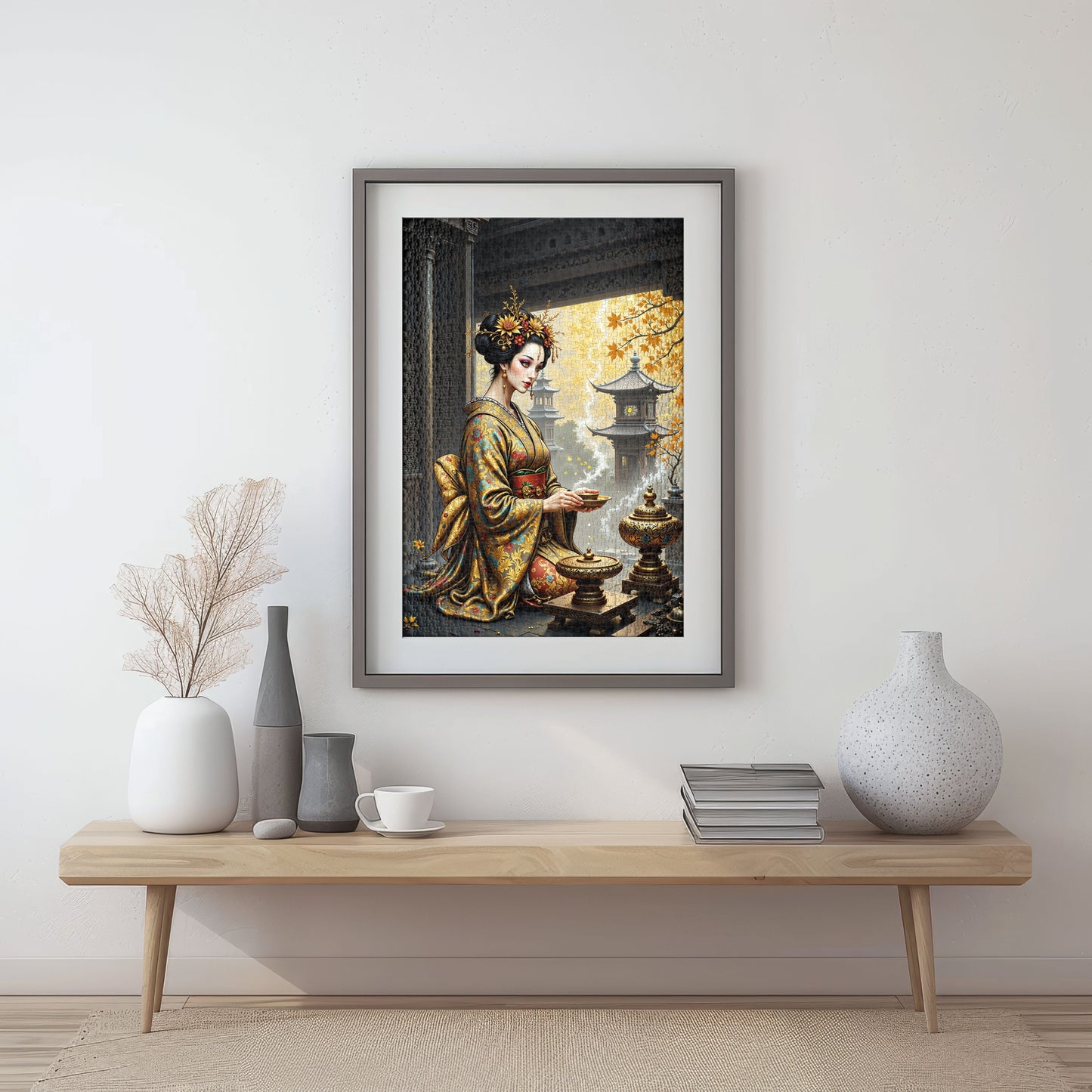 Puzzle 1000 Art of Tea Frame
