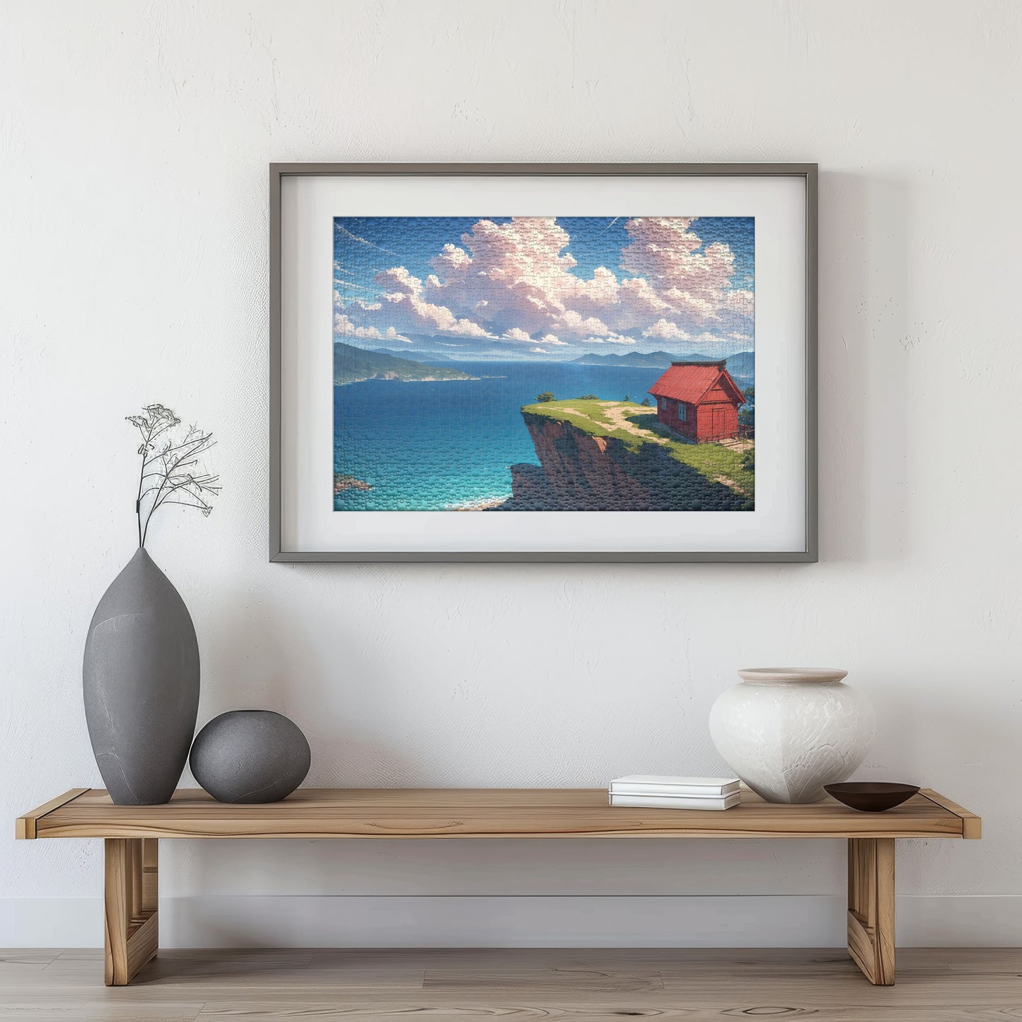 Puzzle 1000 Azure Abode Frame