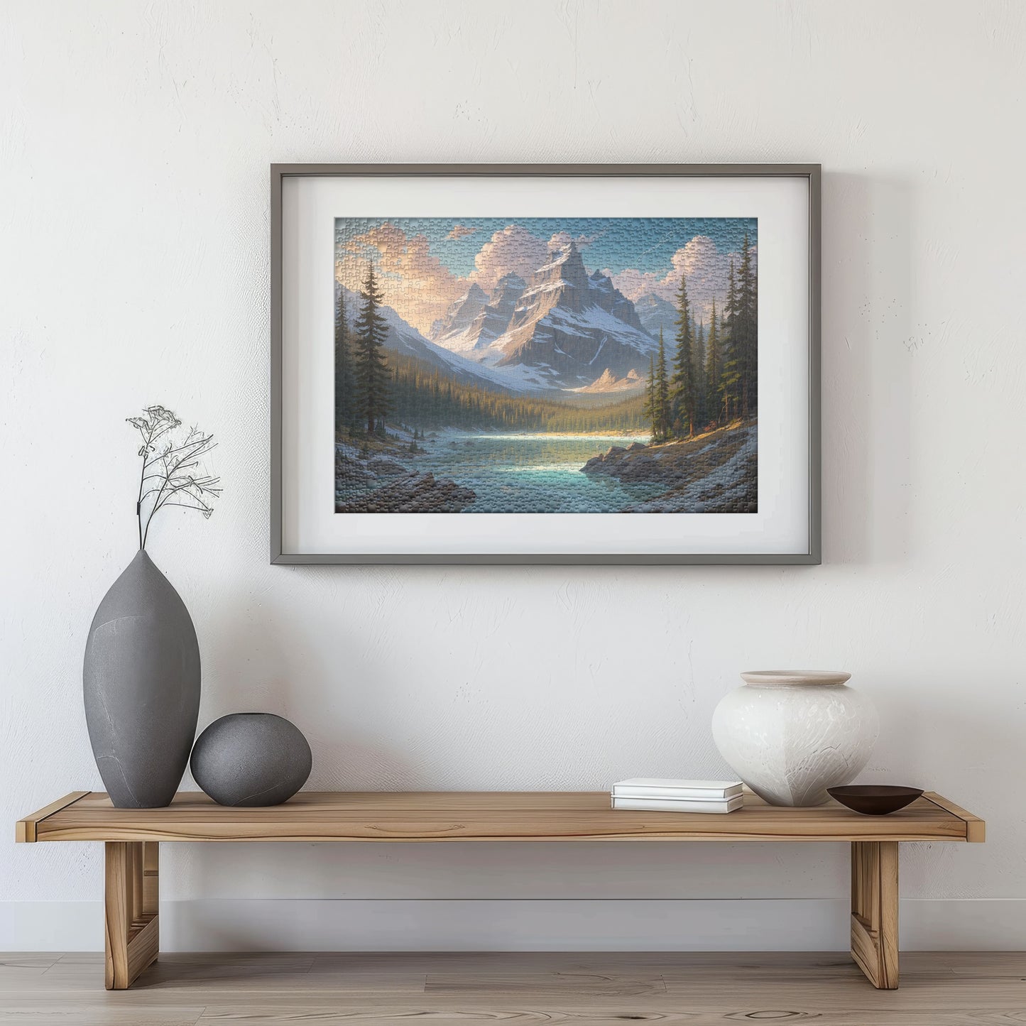 Puzzle 1000 Banff National Park Frame