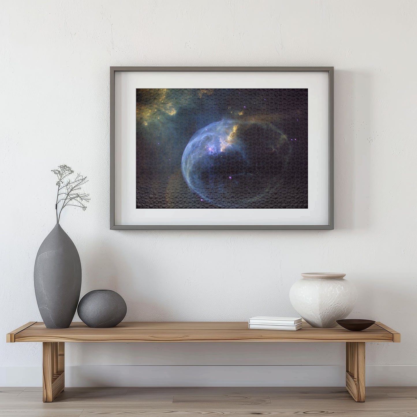 Puzzle 1000 Bubble Nebula Frame