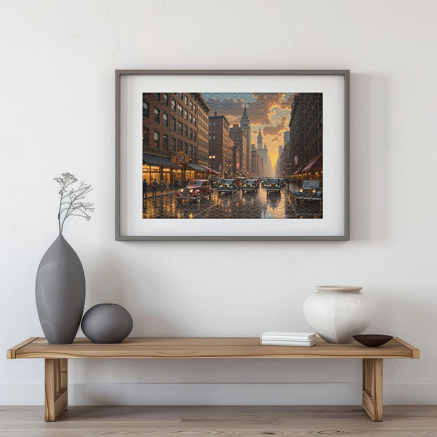 Puzzle 1000 Chicago Frame