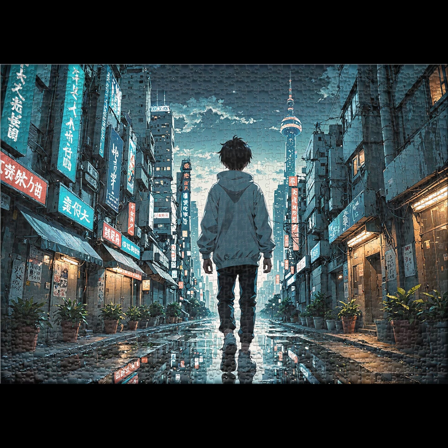Puzzle 1000 City Afterglow