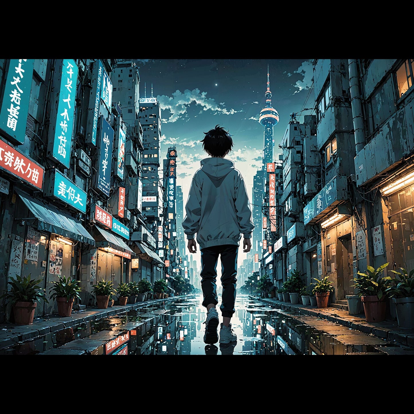 Image City Afterglow