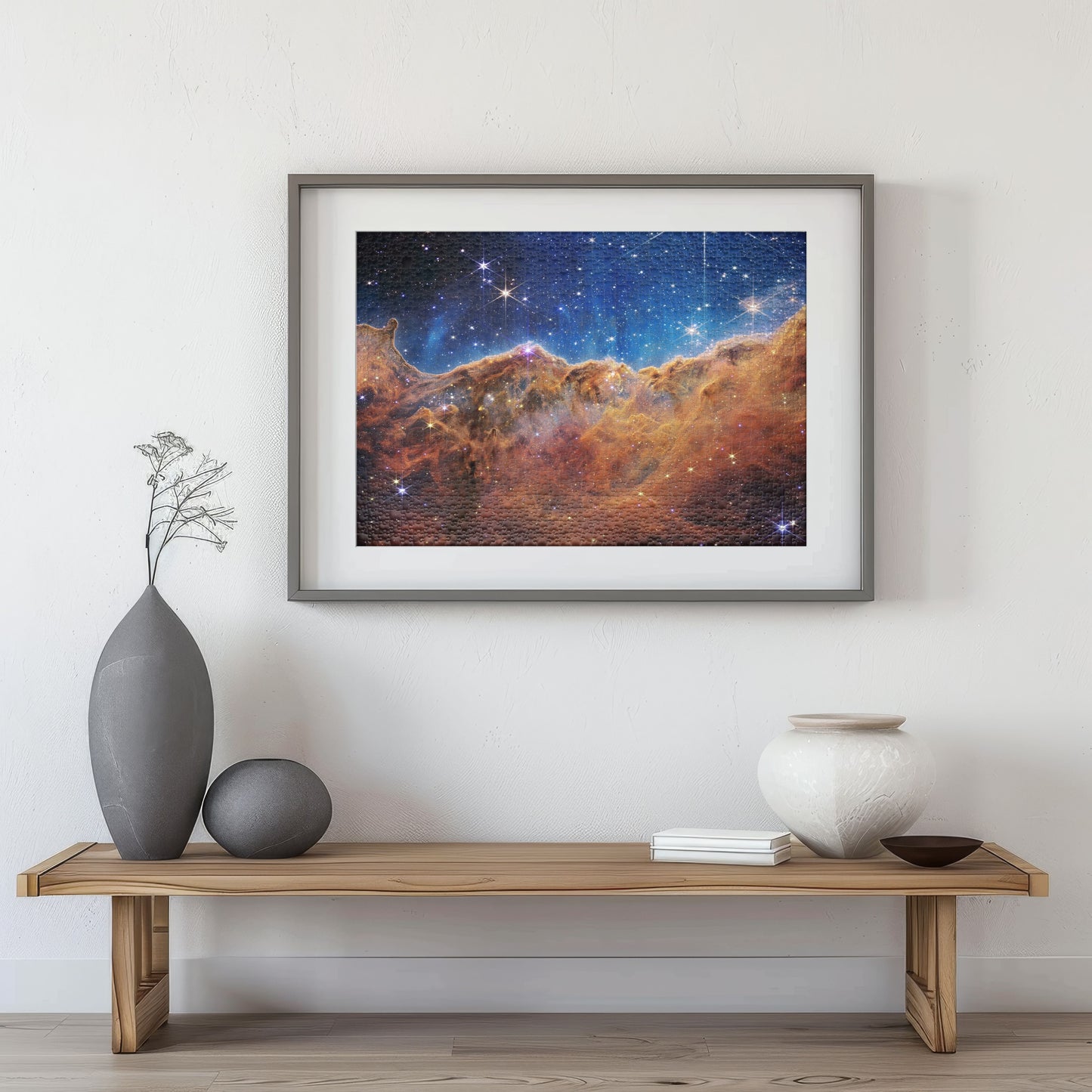 Puzzle 1000 Cosmic Cliff Frame