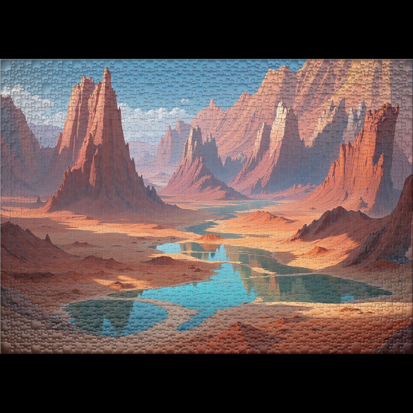 Puzzle 1000 Lanzhou Danxia Landform