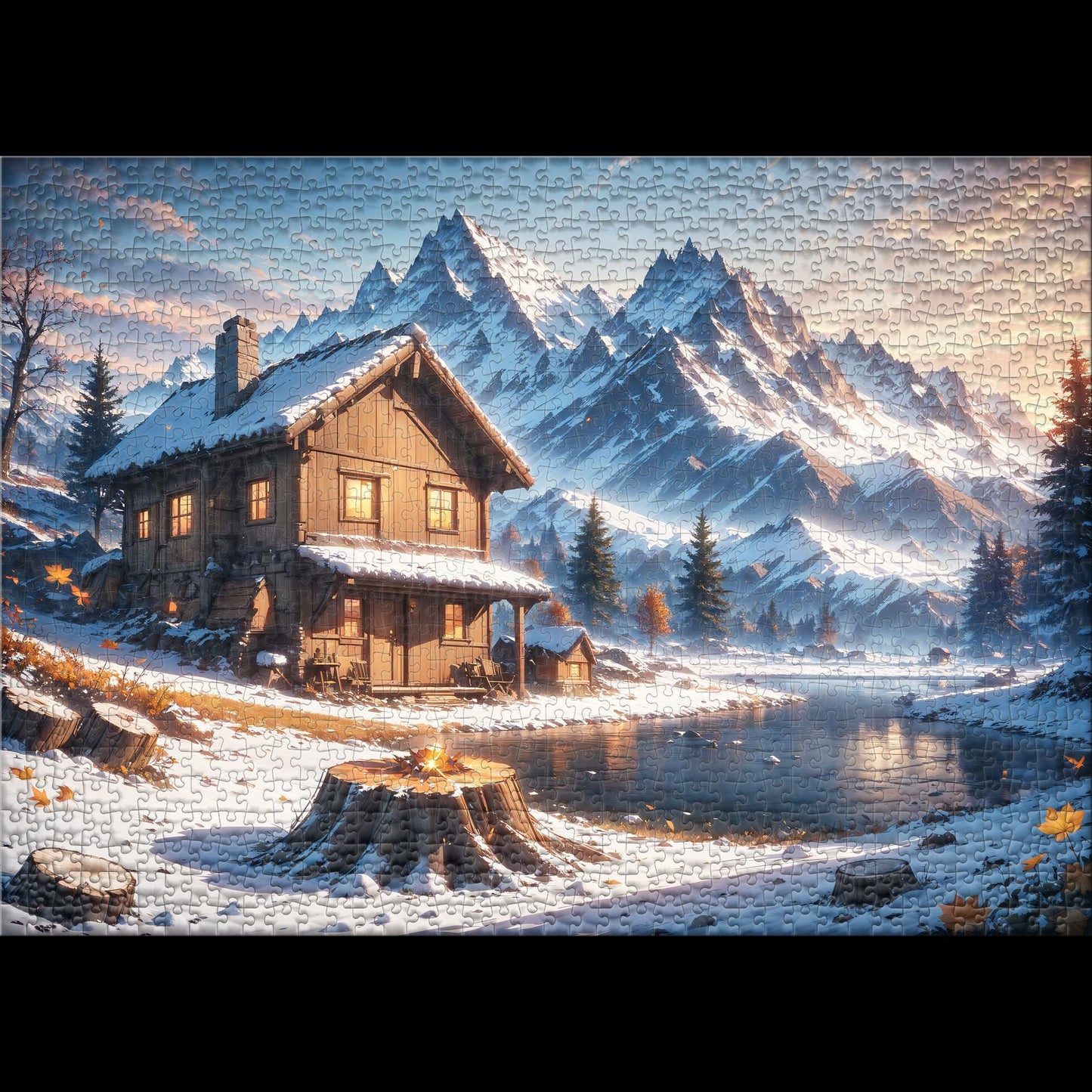 Puzzle 1000 Frosted Haven