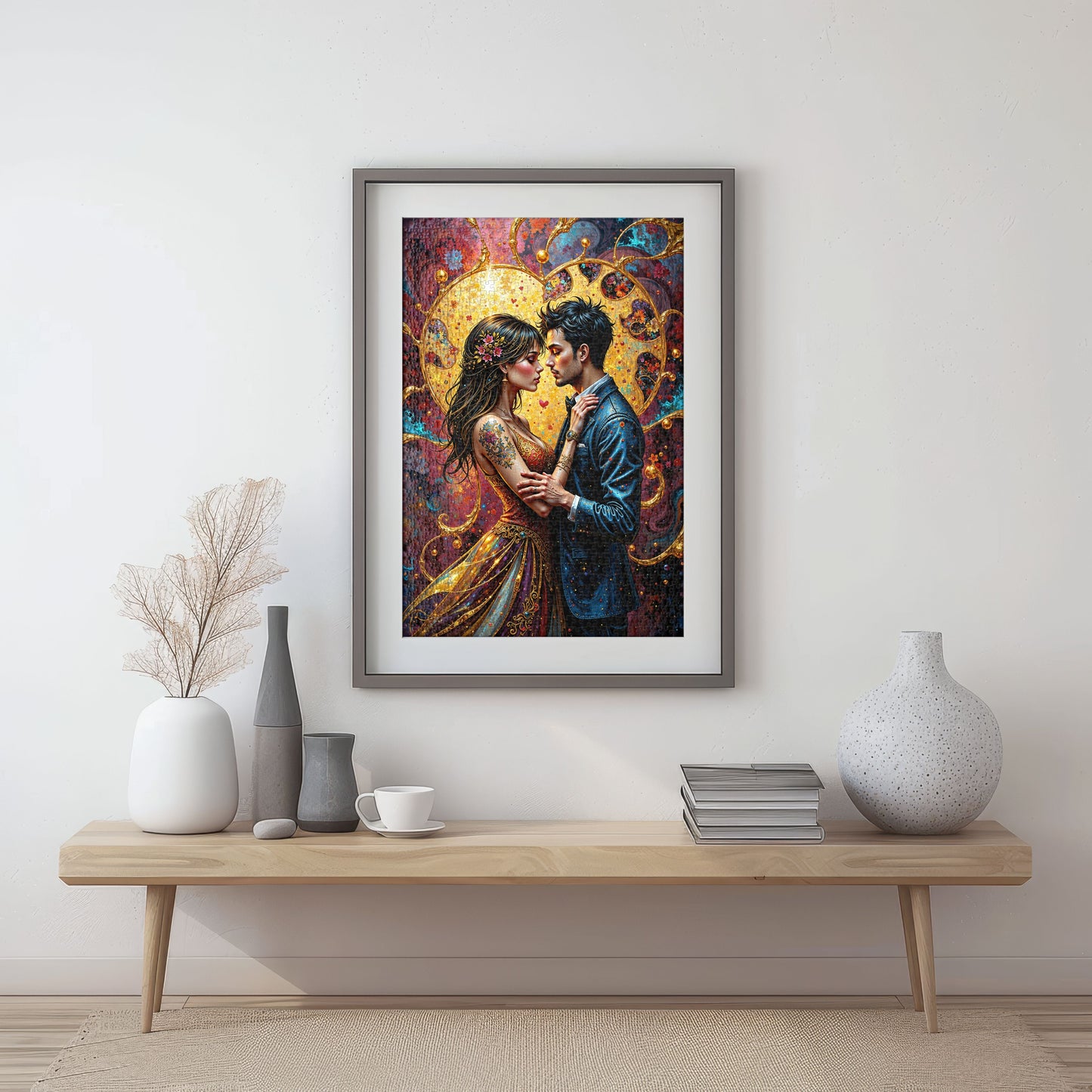 Puzzle 1000 Golden Bond Frame