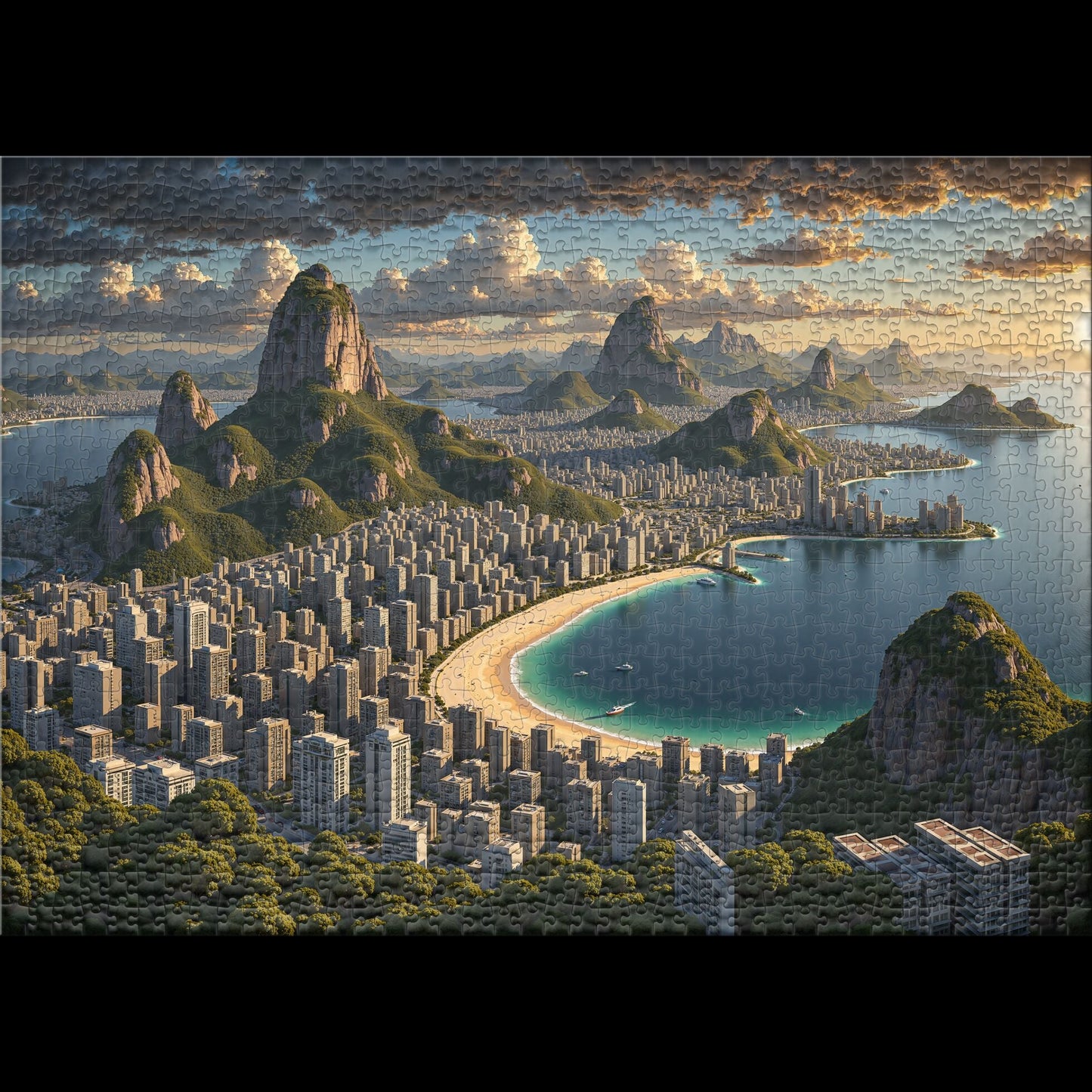 Puzzle 1000 Guanabara Bay