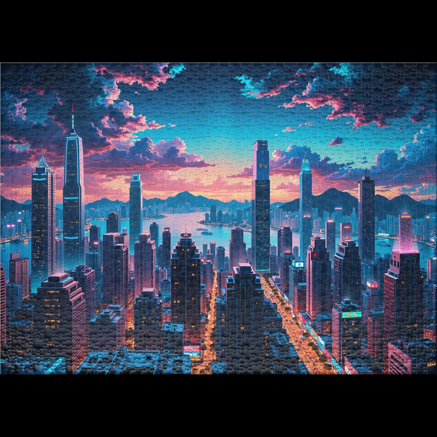 Puzzle 1000 Hong Kong Bay