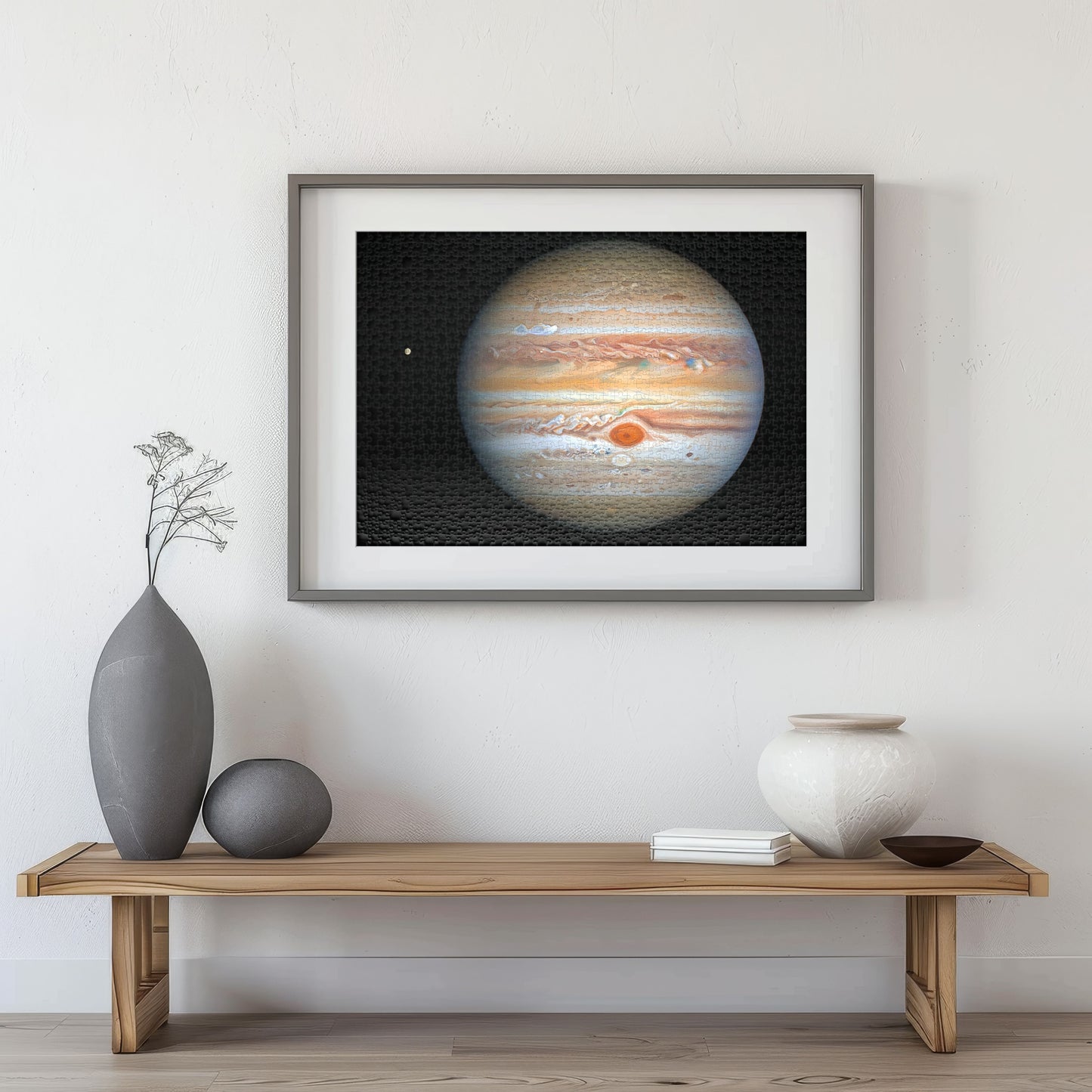 Puzzle 1000 Jupiter and Europa Frame