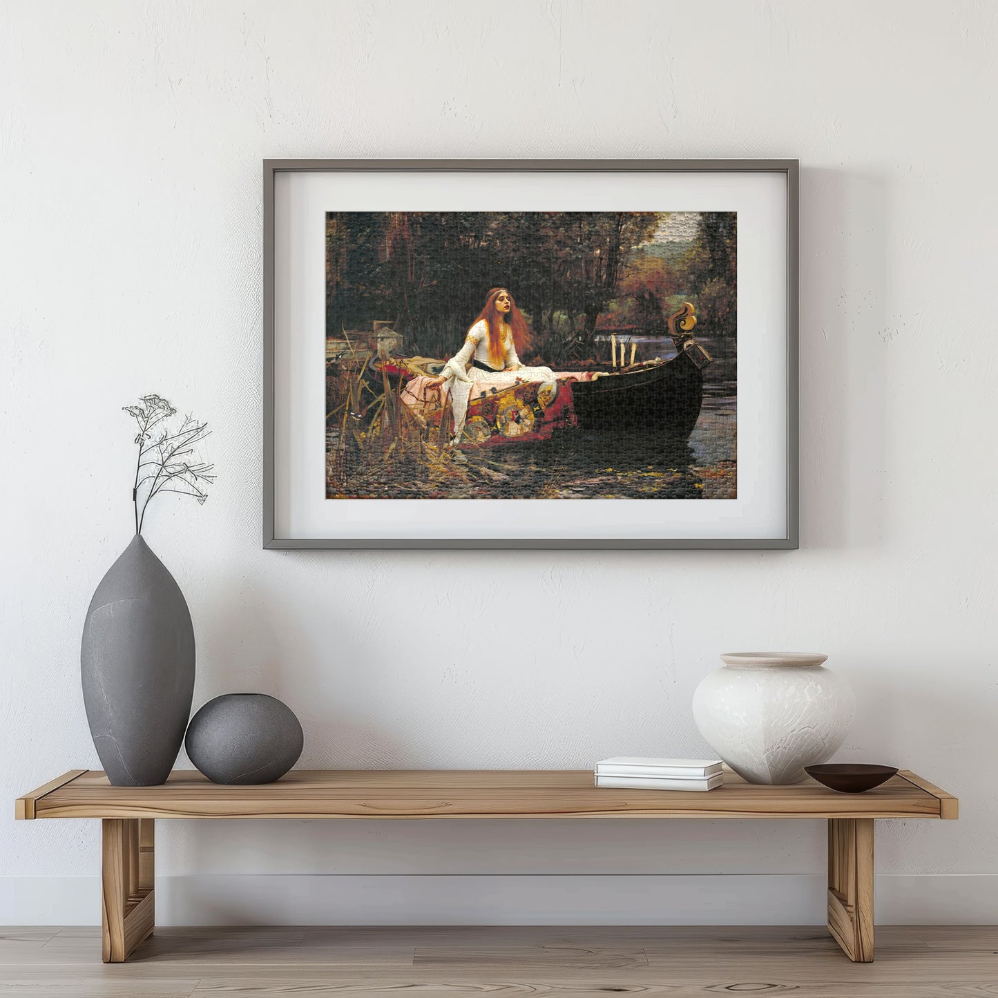 Puzzle 1000 The Lady of Shalott Frame