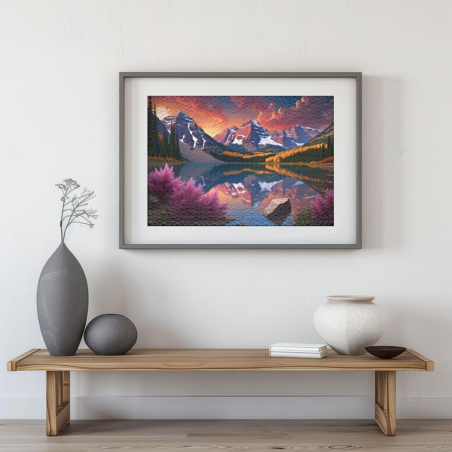Puzzle 1000 Maroon Bells Frame