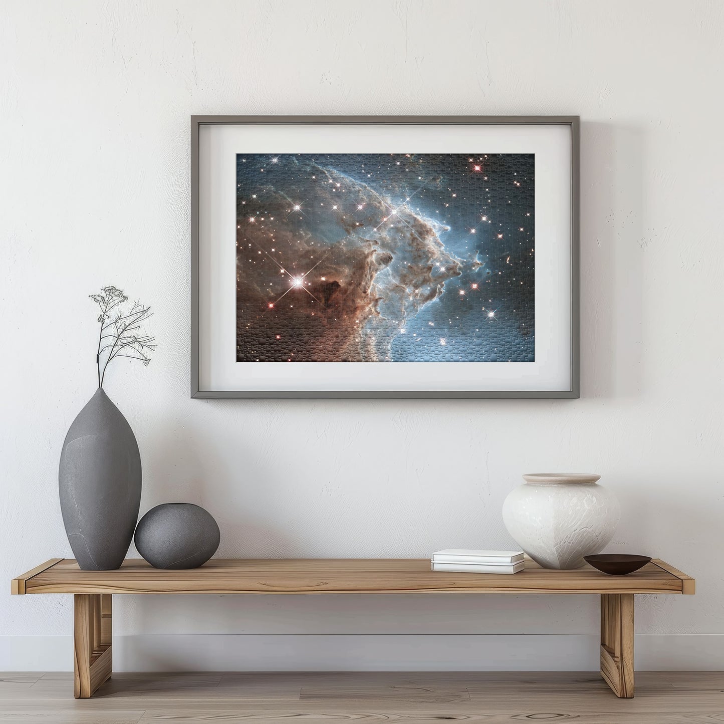 Puzzle 1000 Monkey Head Nebula Frame