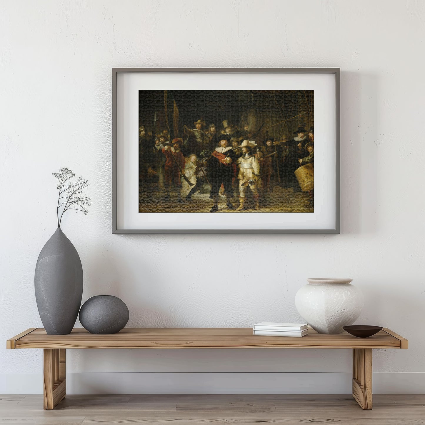 Puzzle 1000 The Night Watch Frame