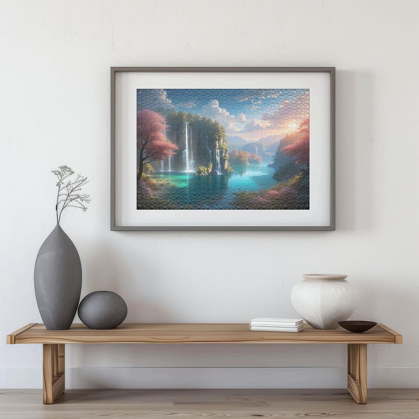 Puzzle 1000 Plitvice Lakes National Park Frame