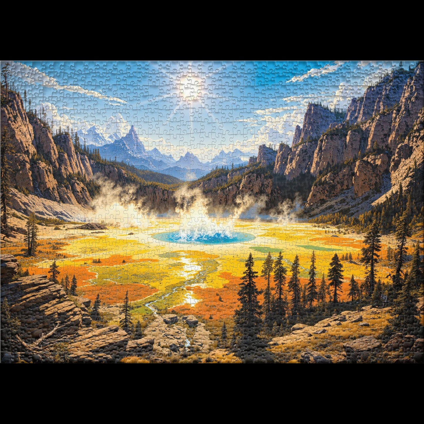 Puzzle 1000 Grand Prismatic Spring