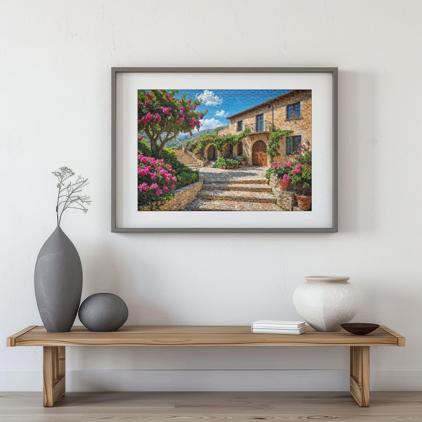 Puzzle 1000 House of Provence Frame