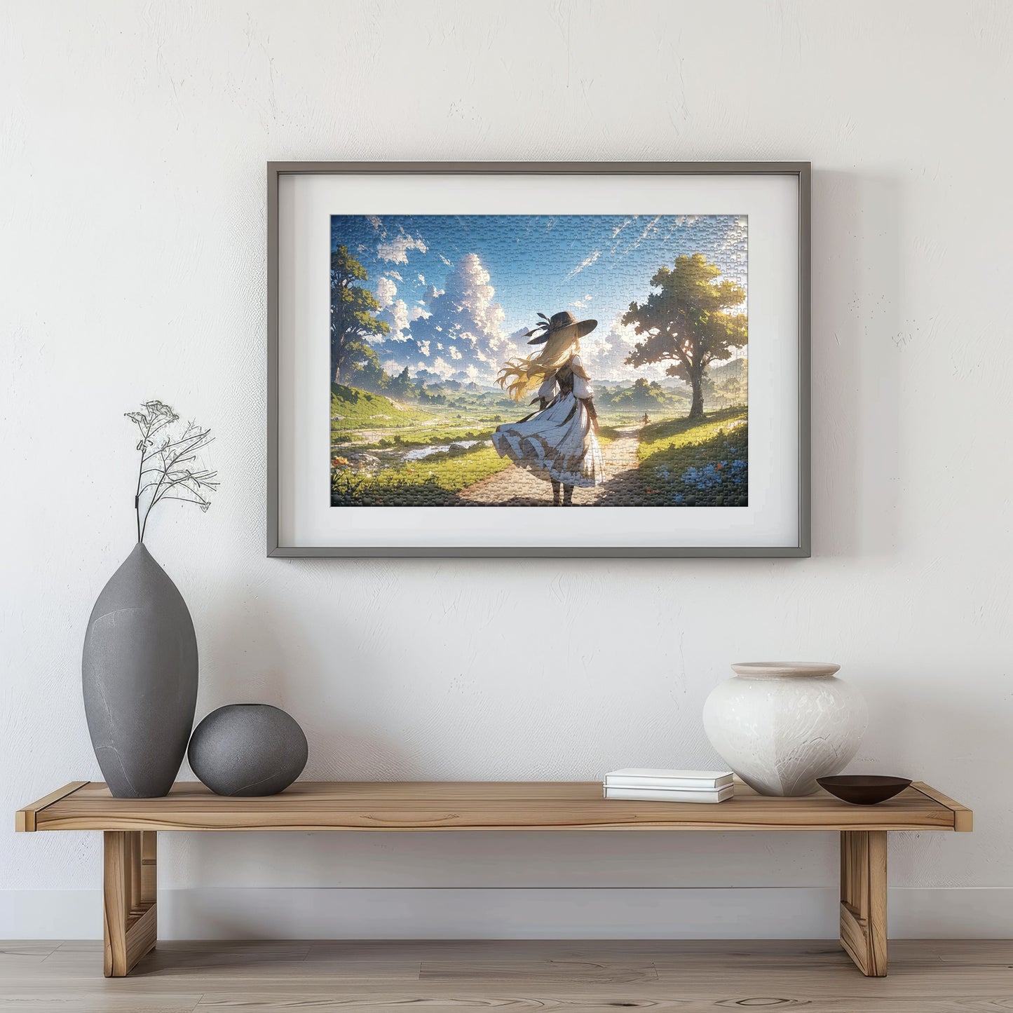 Puzzle 1000 Rural Reverie Frame