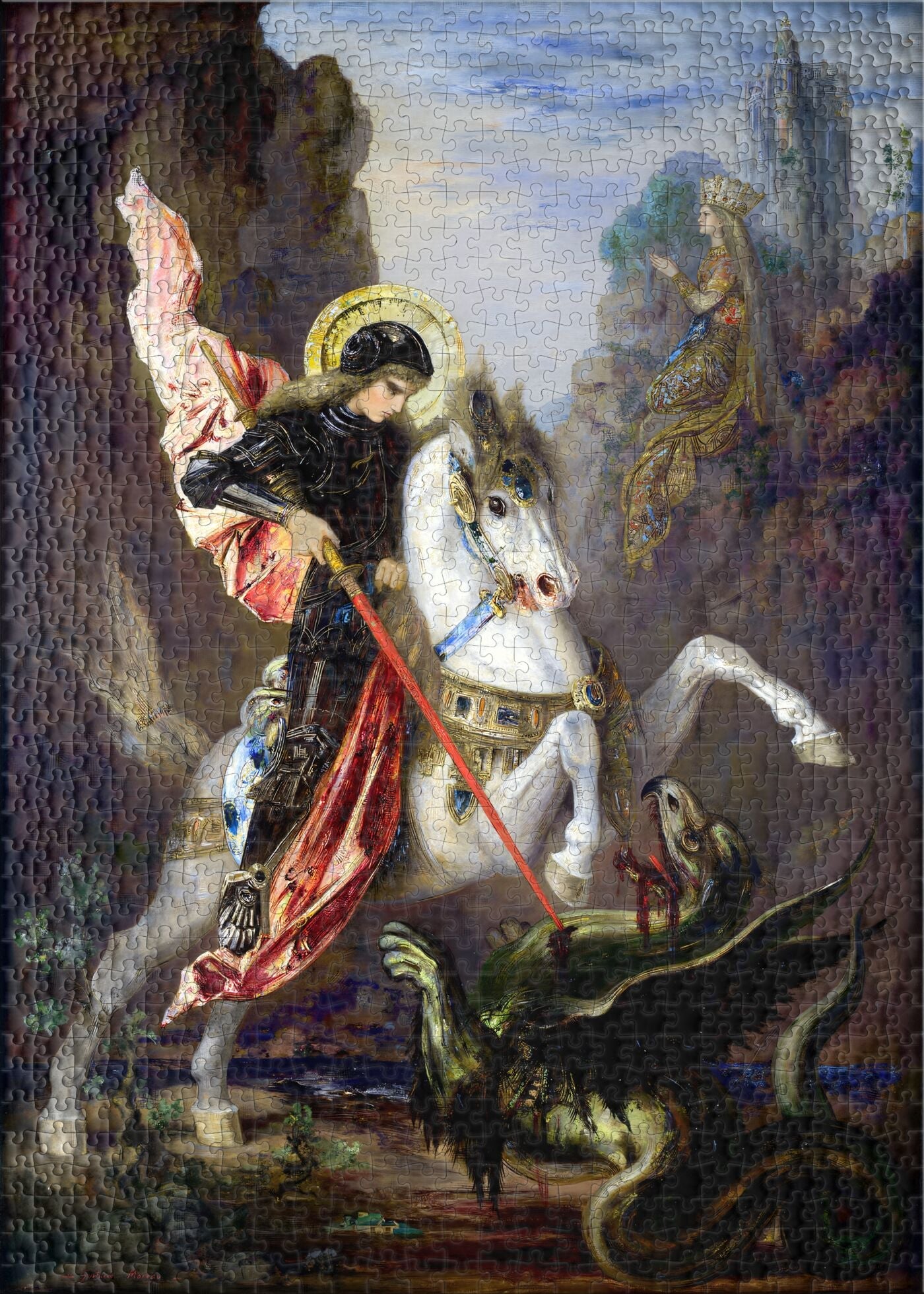 Puzzle 1000 Saint George and the Dragon