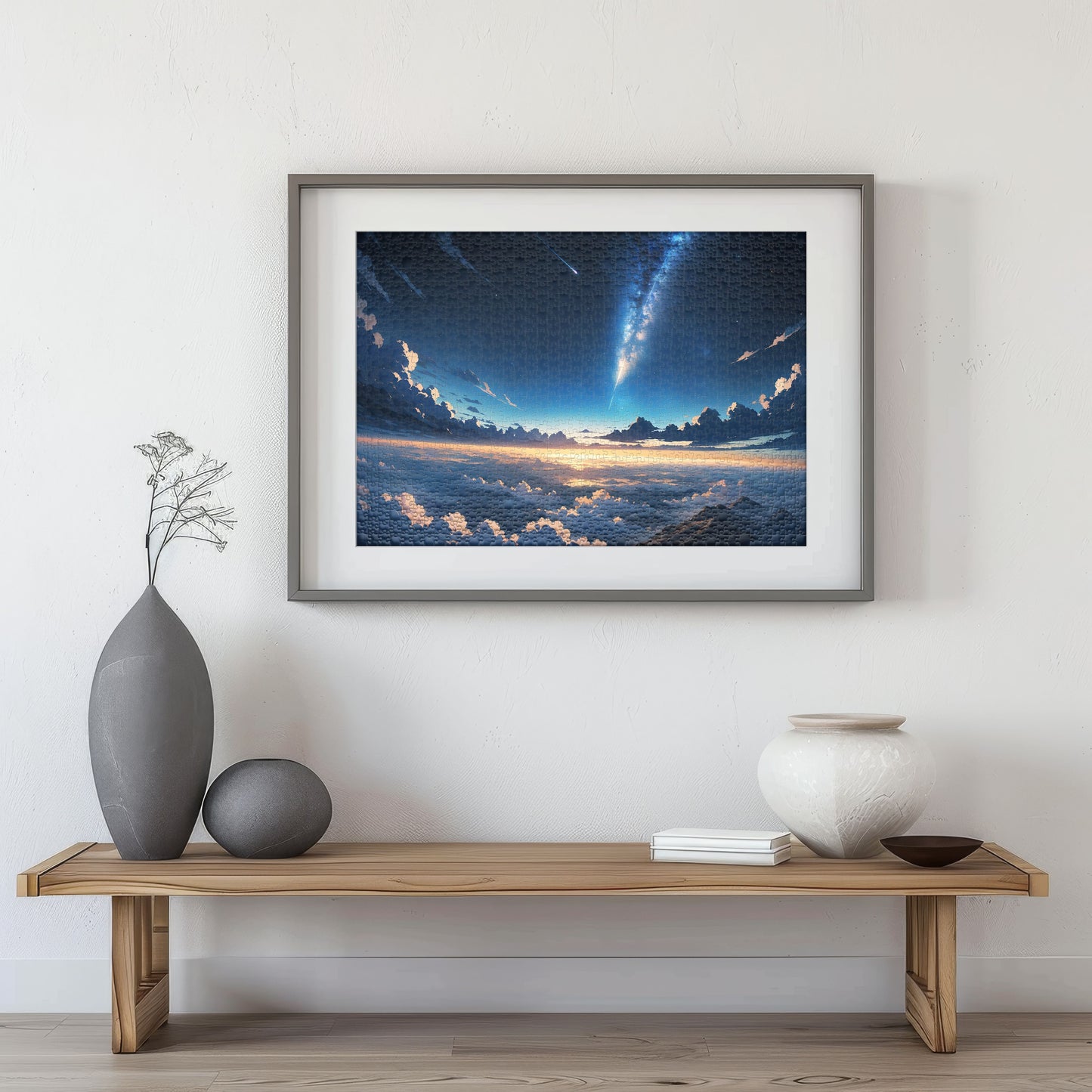 Puzzle 1000 Sea of Clouds Frame