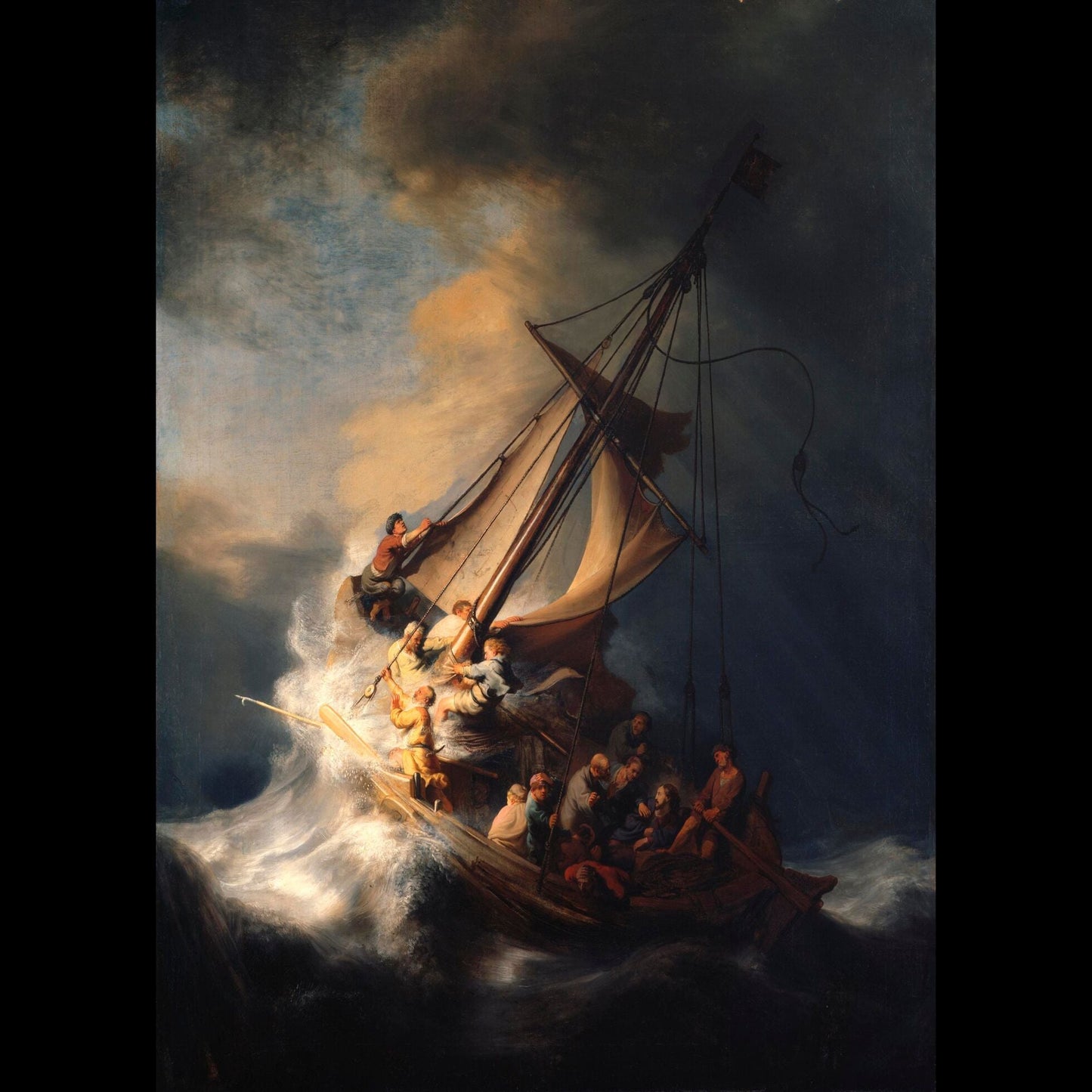 Image Storm on the Sea of Galilee