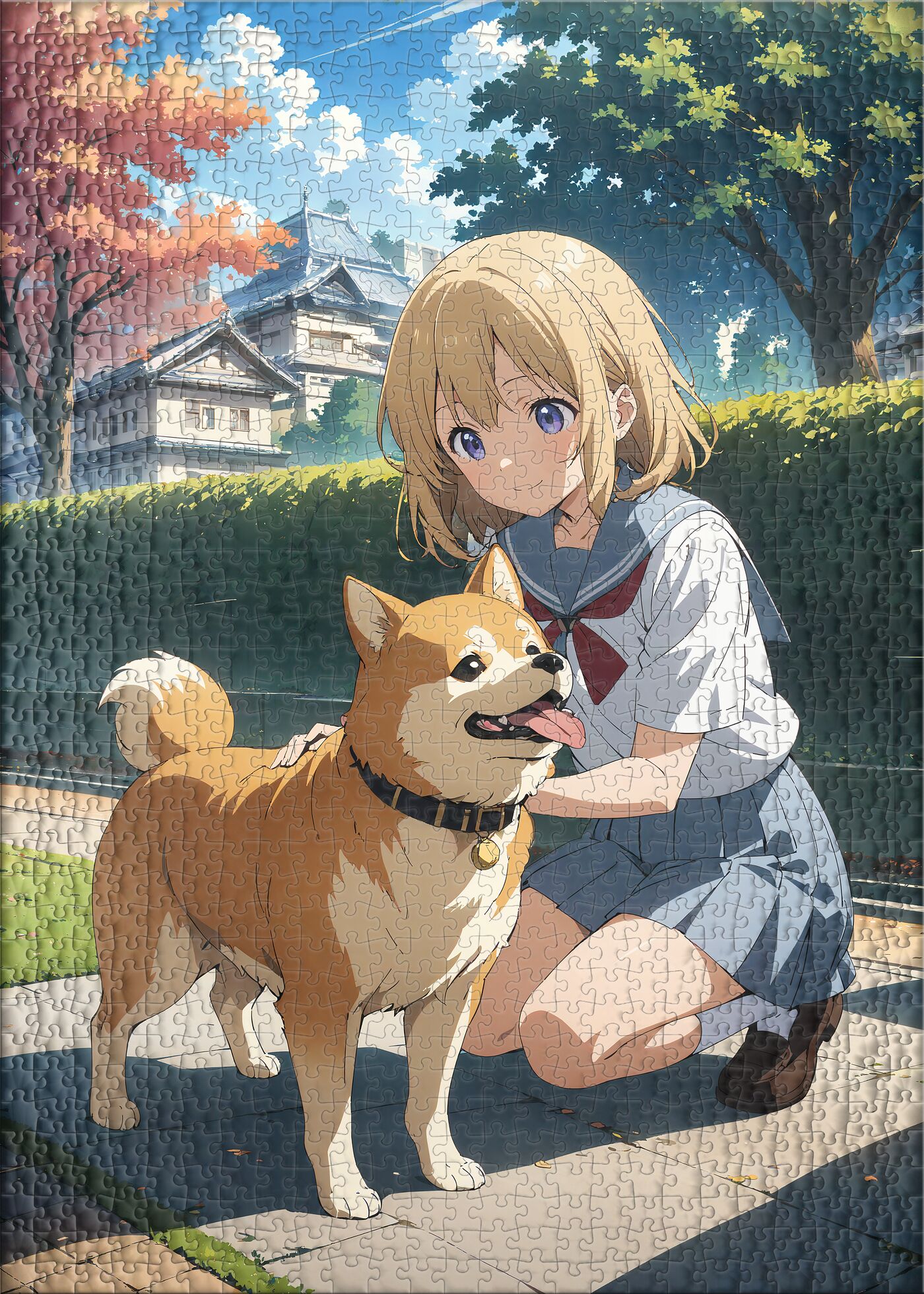 Puzzle 1000 Shiba Smile