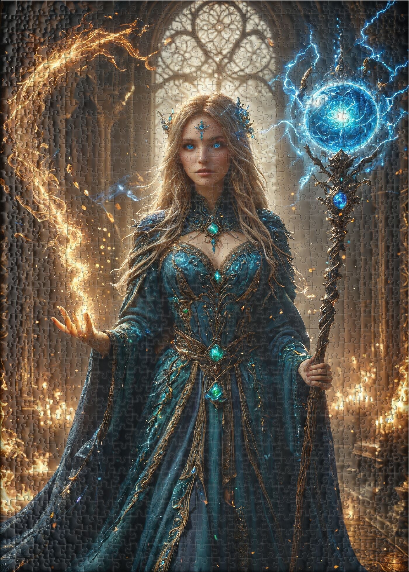 Puzzle 1000 The Sorceress