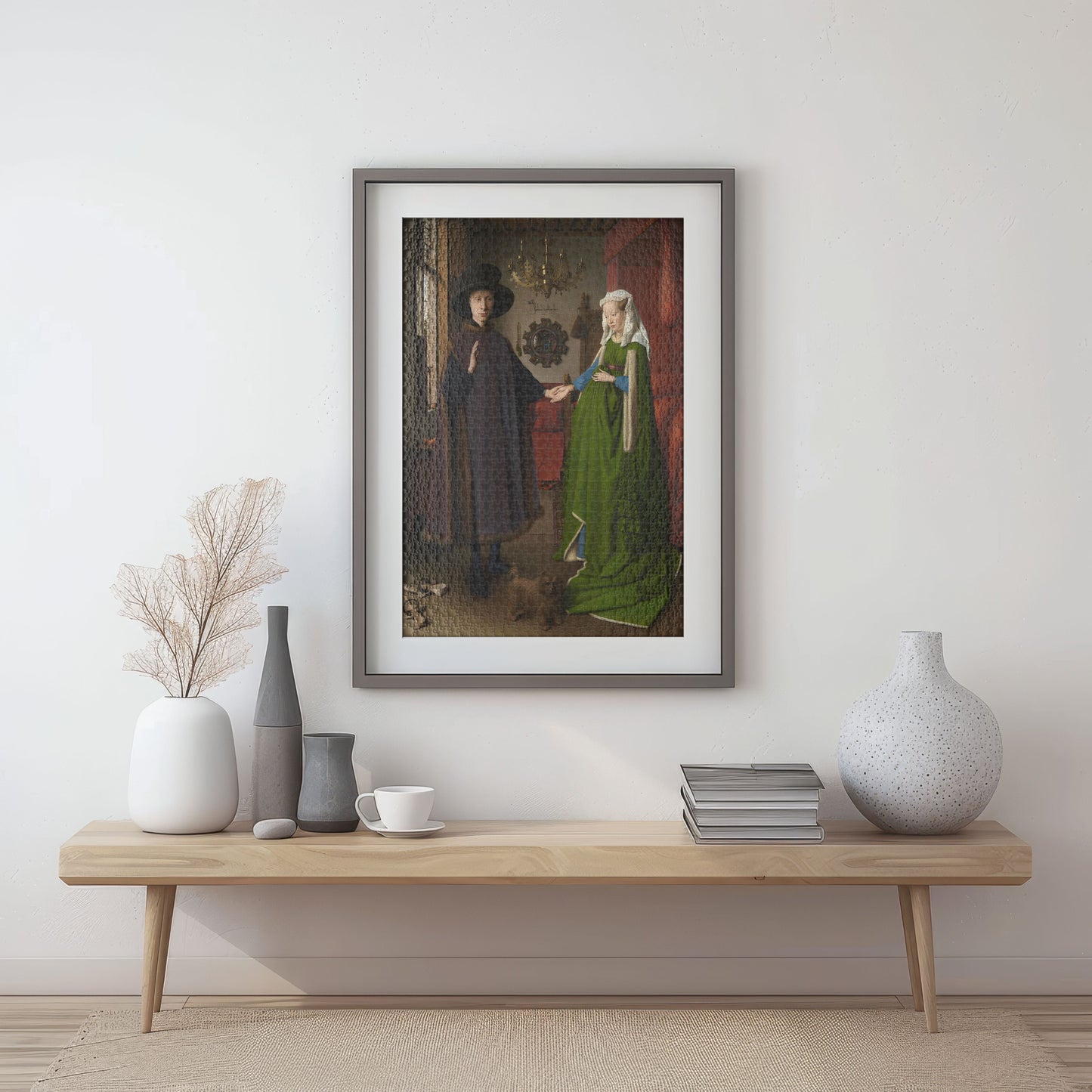 Puzzle 1000 Arnolfini Portrait Frame