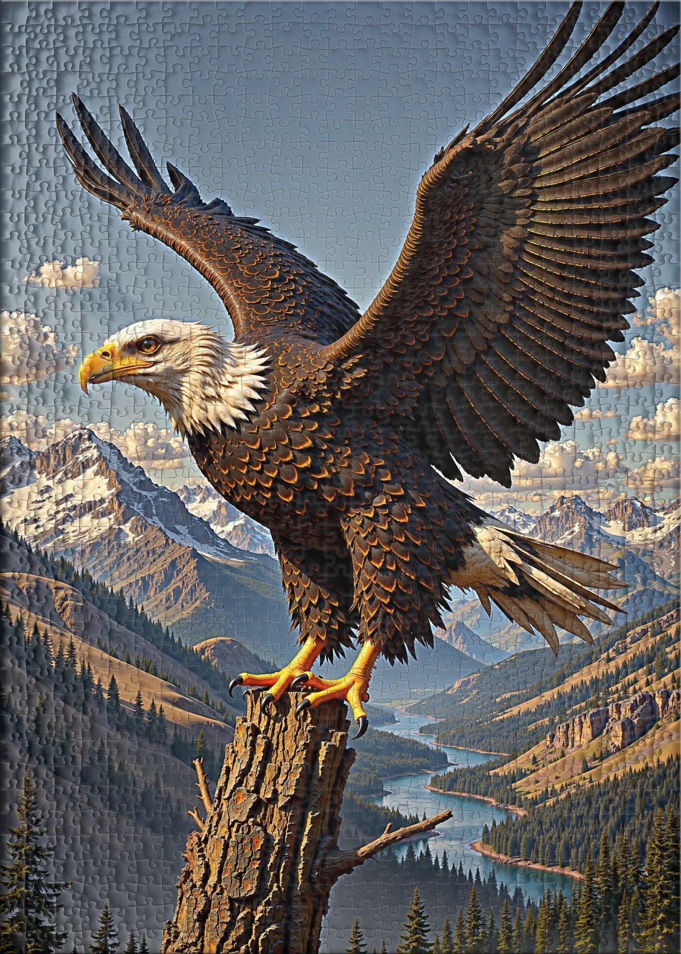 Puzzle 1000 The Bald Eagle