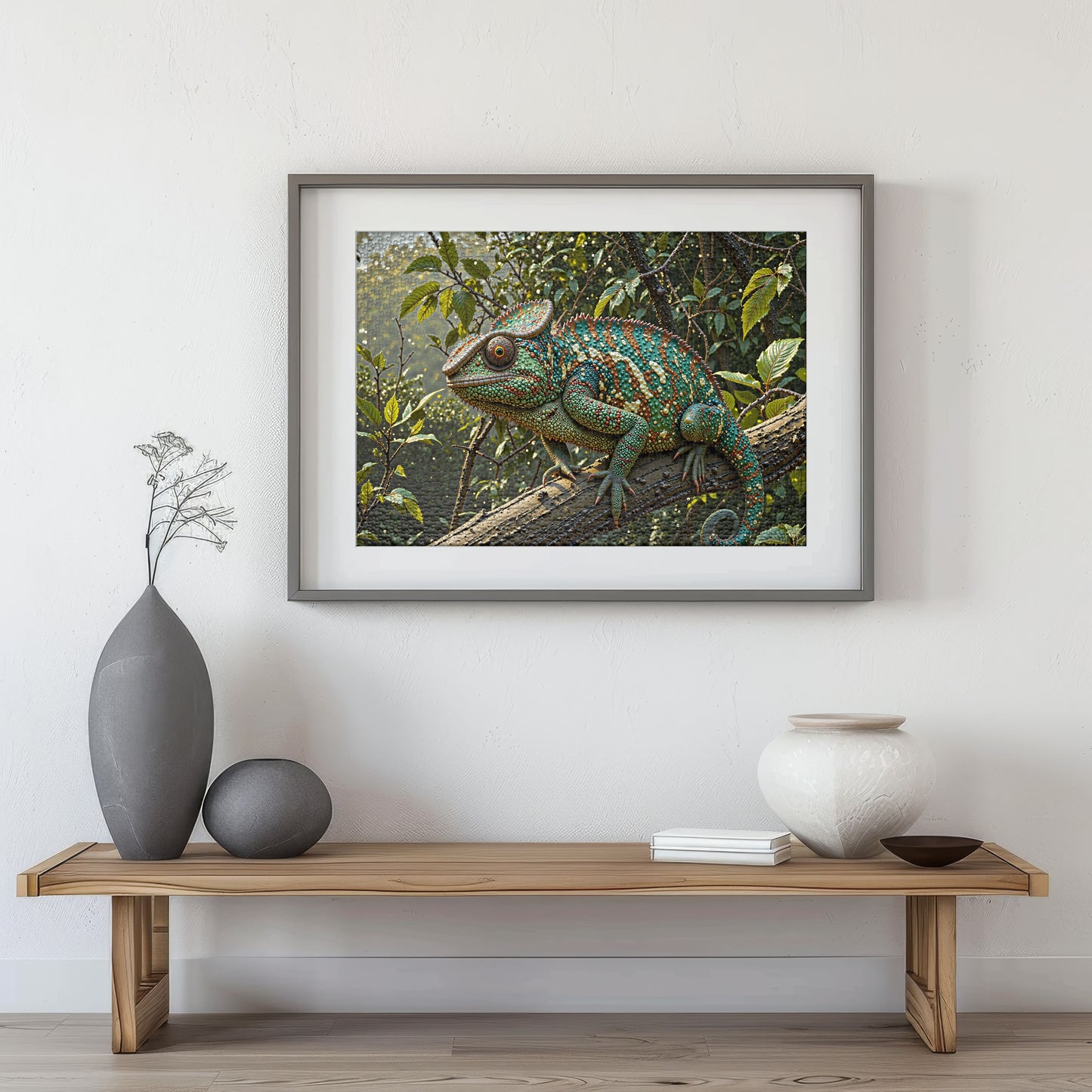 Puzzle 1000 The Chameleon Frame