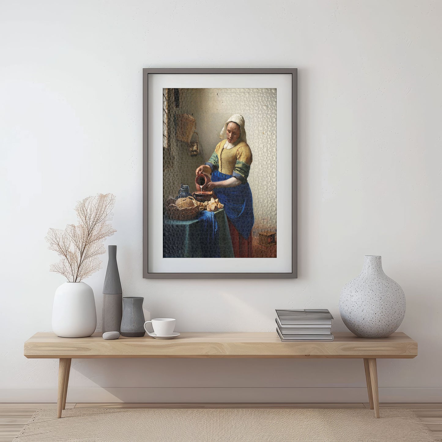Puzzle 1000 The Milkmaid Frame
