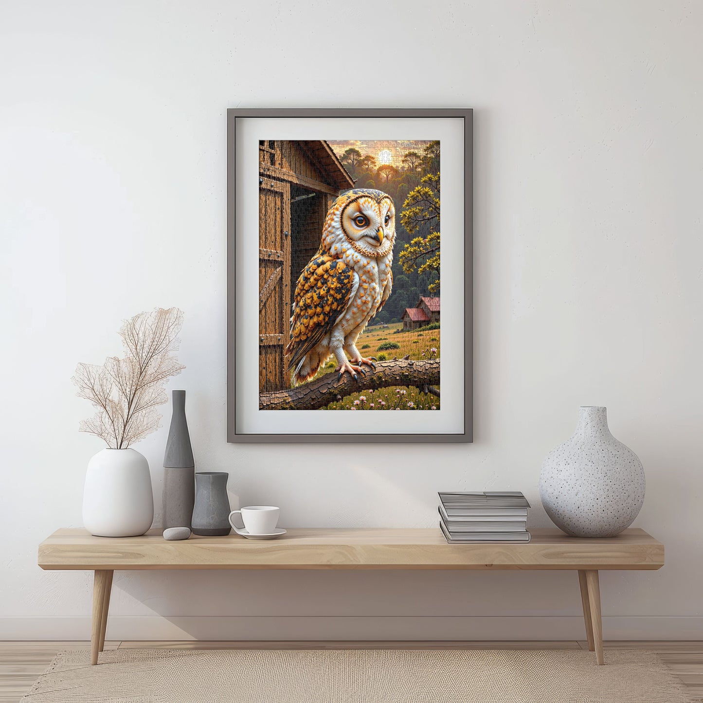 Puzzle 1000 The Owl Frame