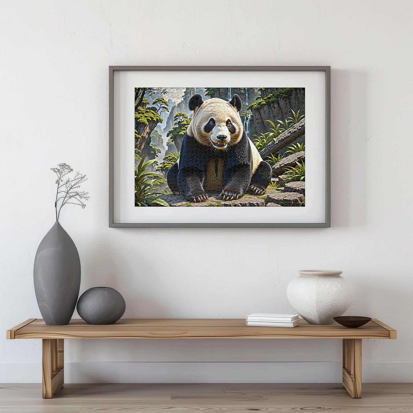 Puzzle 1000 The Panda Frame