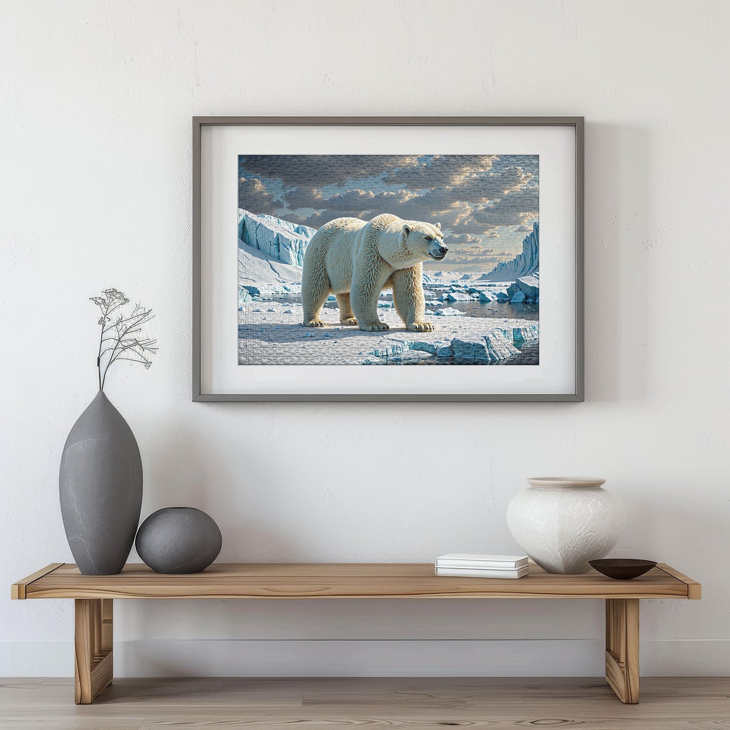 Puzzle 1000 The Polar Bear Frame