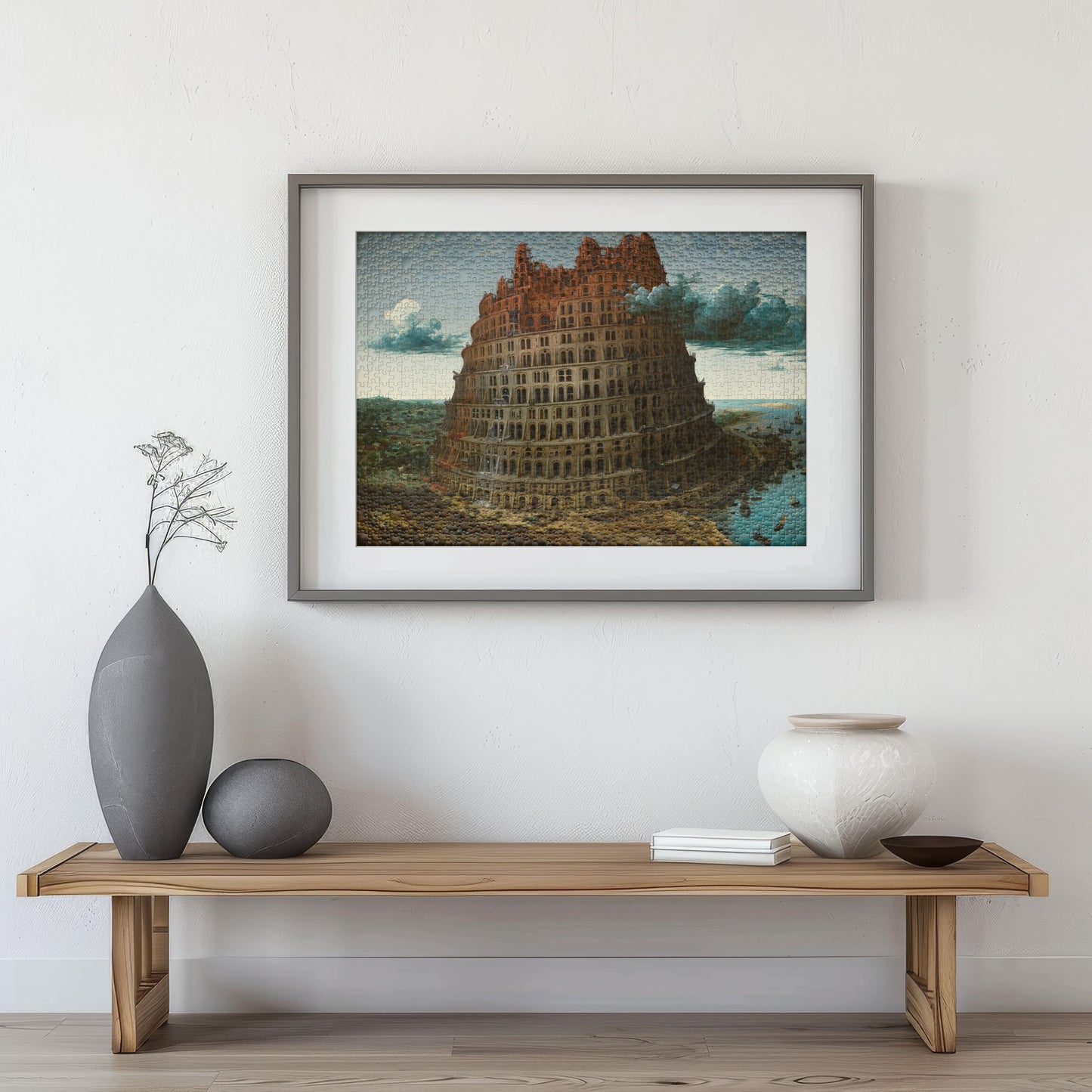 Puzzle 1000 The Tower of Babel Frame