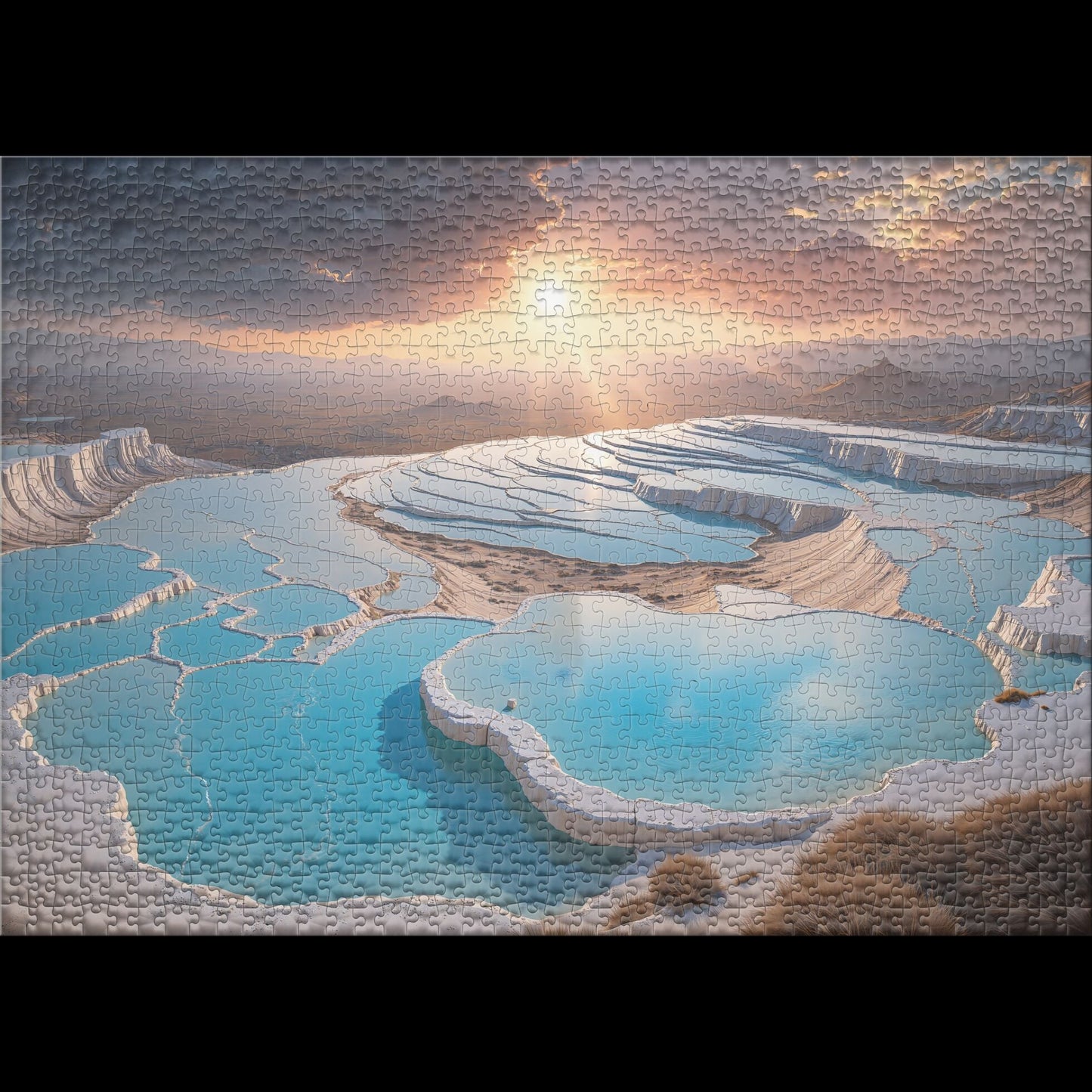Puzzle 1000 Travertines of Pamukkale