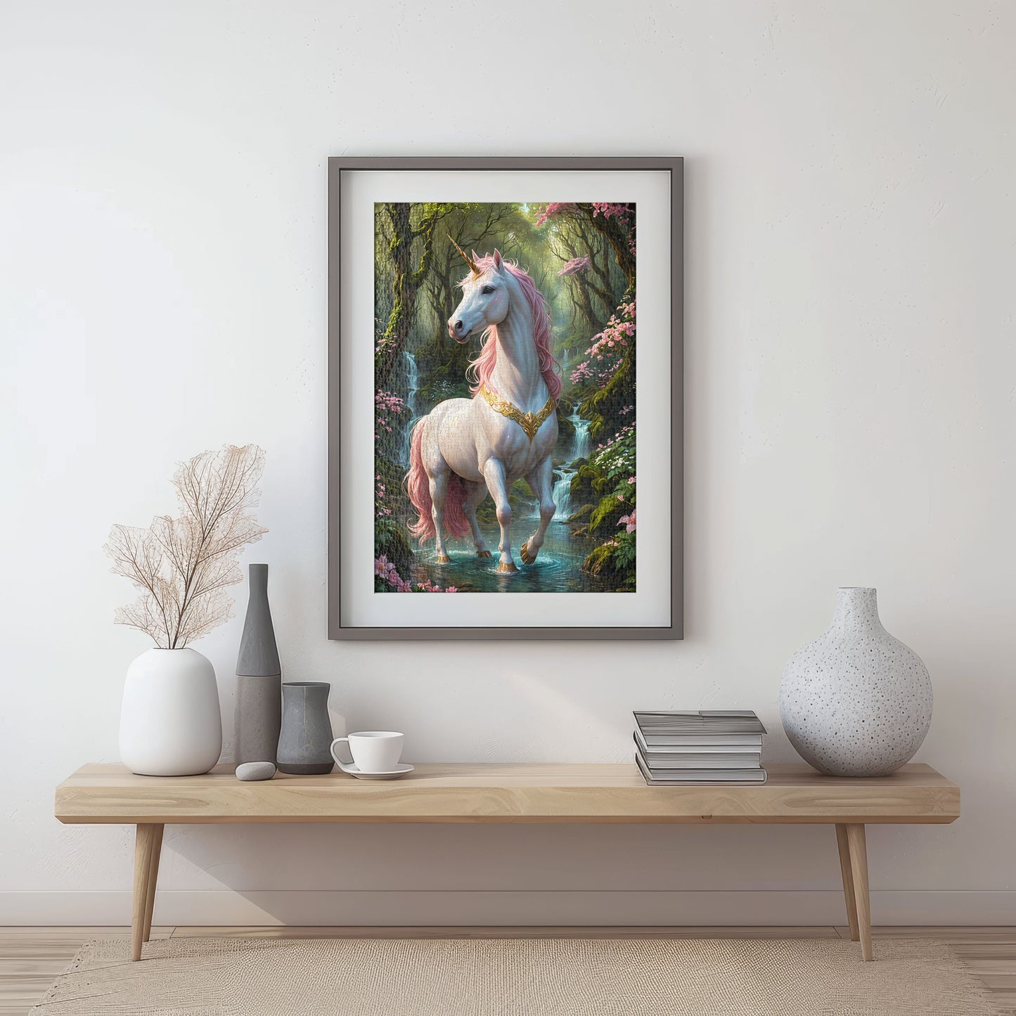 Puzzle 1000 The Unicorn Frame