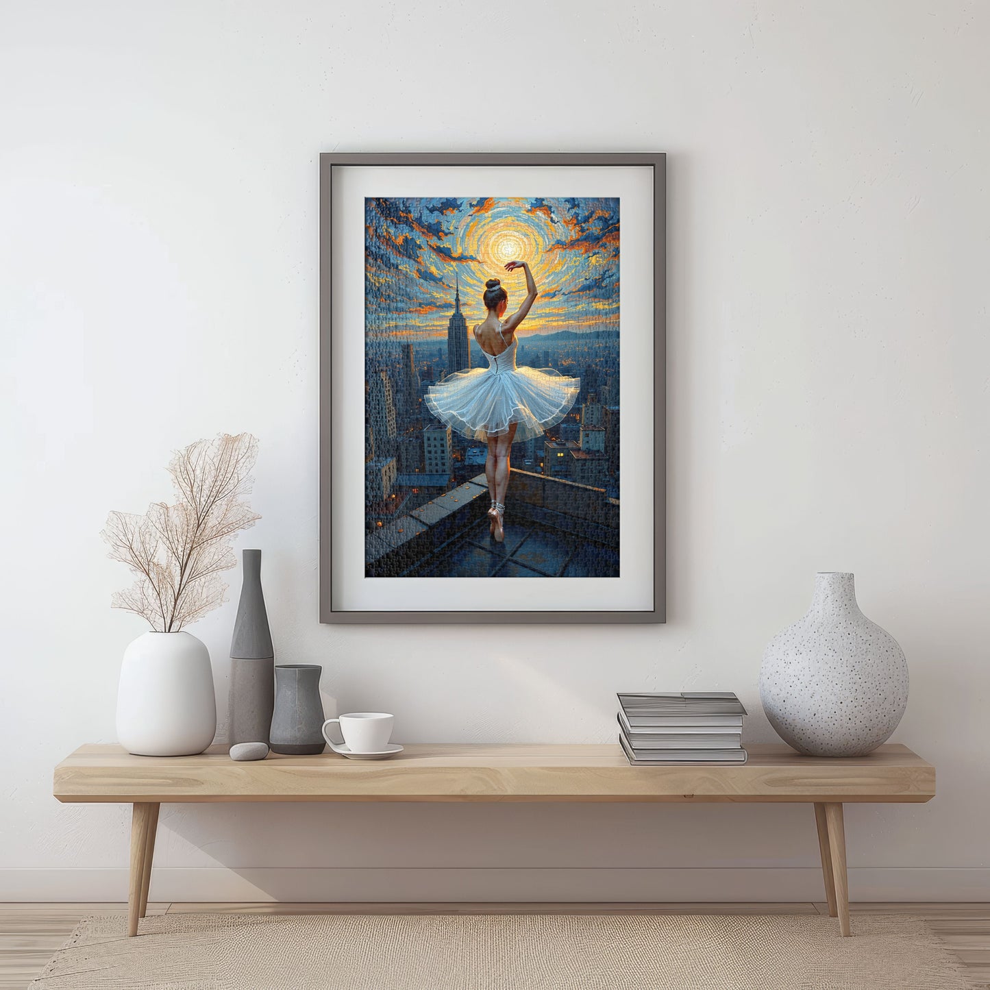 Puzzle 1000 Van Gogh Ballerina Frame