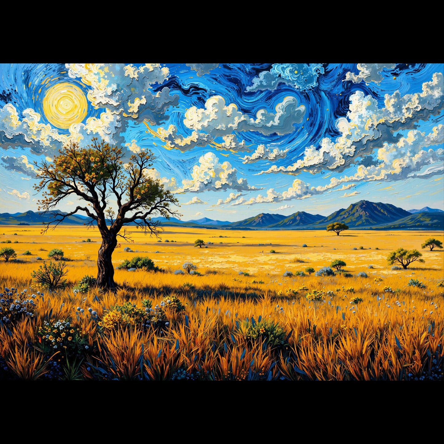 Image Van Gogh Savana