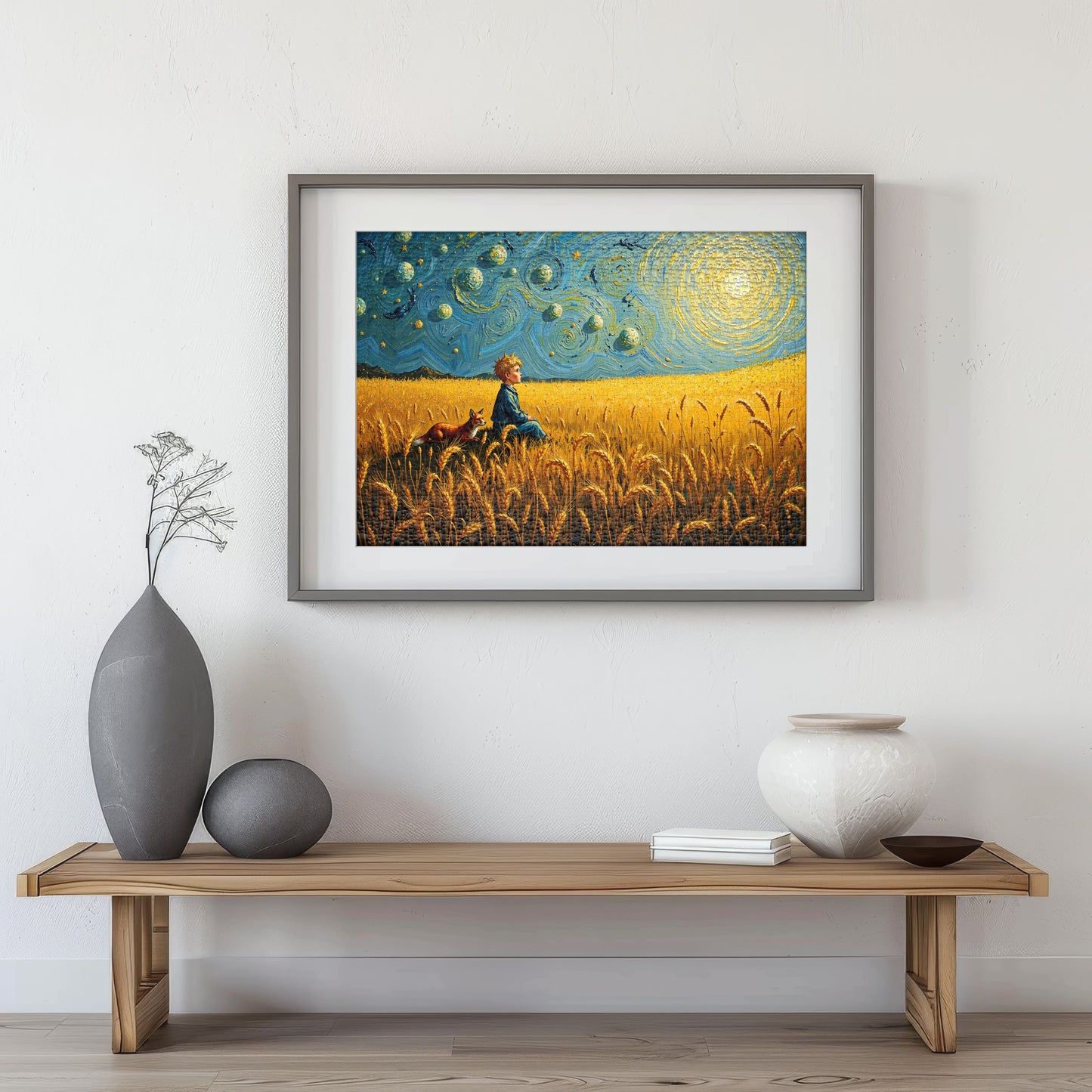 Puzzle 1000 Van Gogh Le Petit Prince Frame