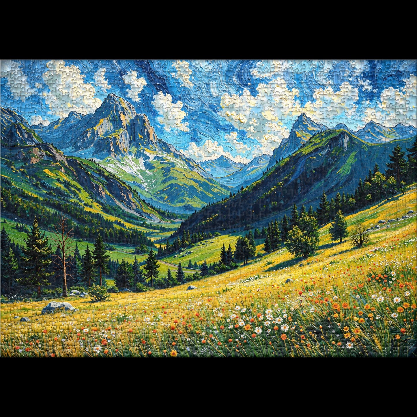 Puzzle 1000 Van Gogh The Alps