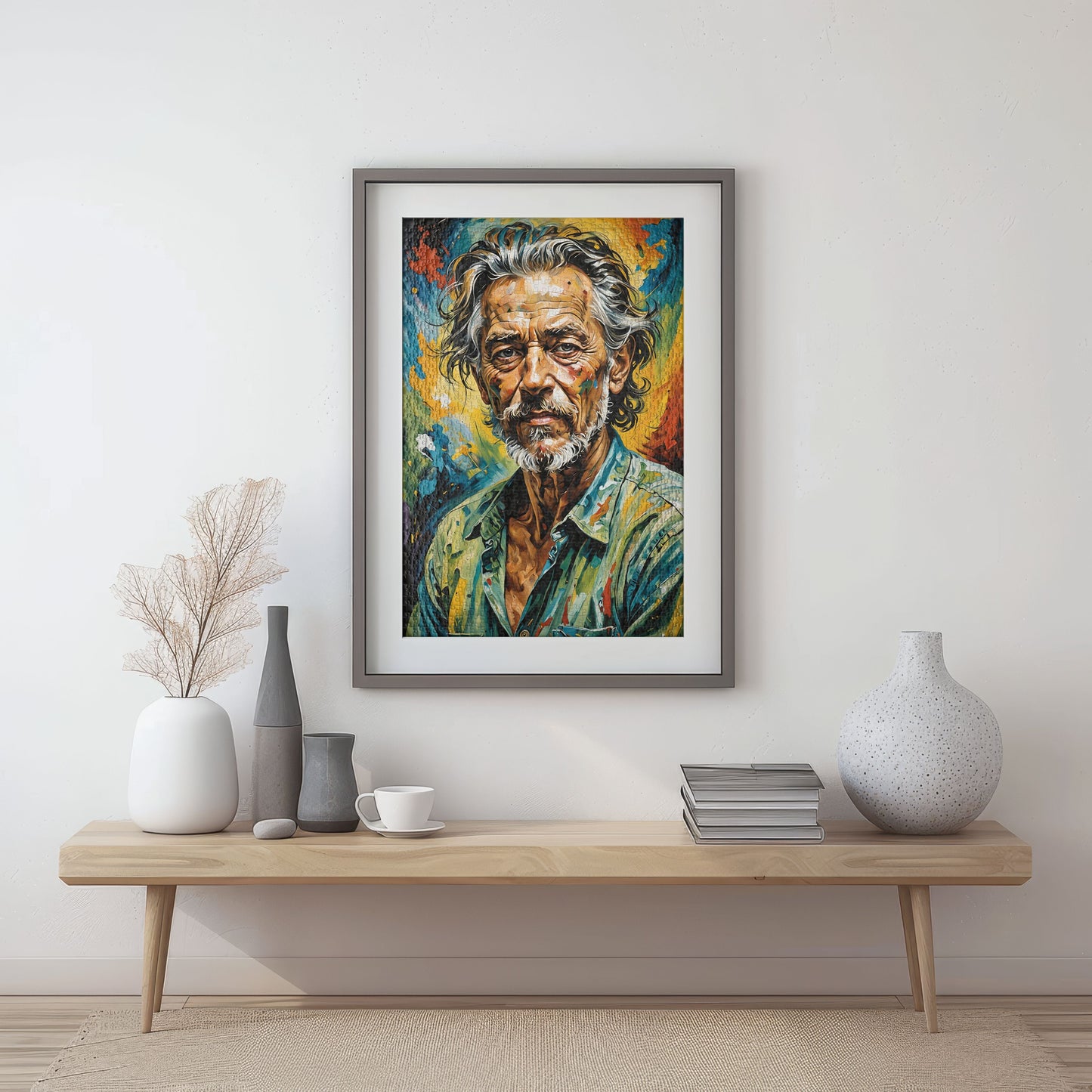 Puzzle 1000 Viridis Man Frame