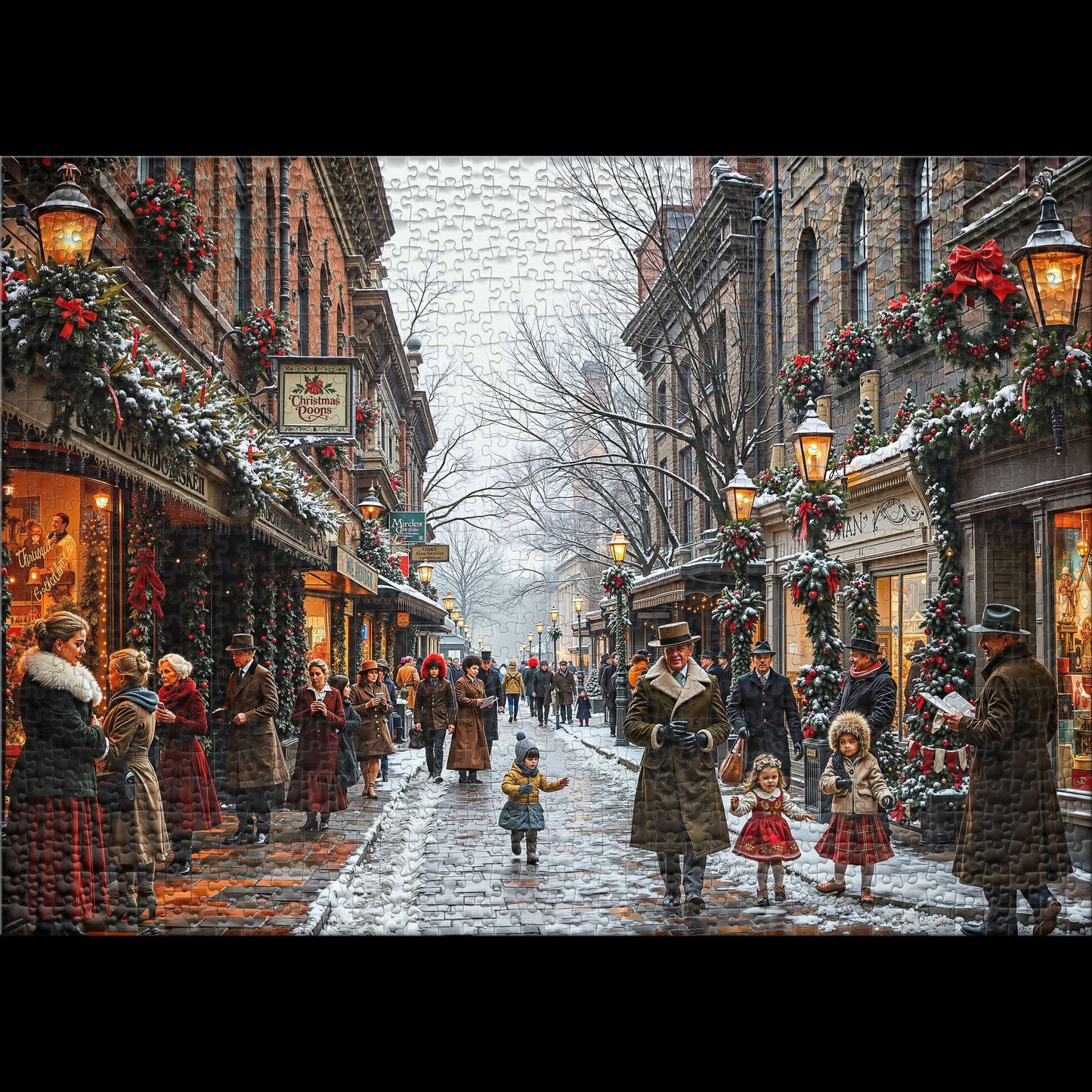 Puzzle 1000 Christmas Street