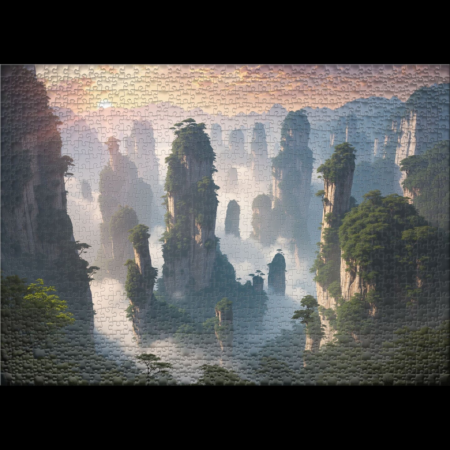 Puzzle 1000 Zhangjiajie National Forest Park