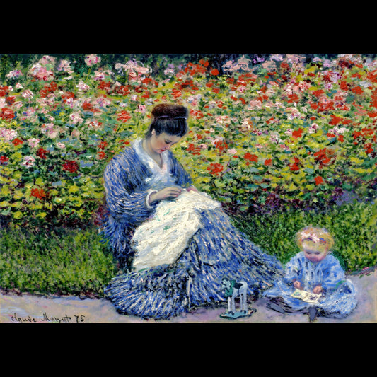 Image Camille Monet and a Child