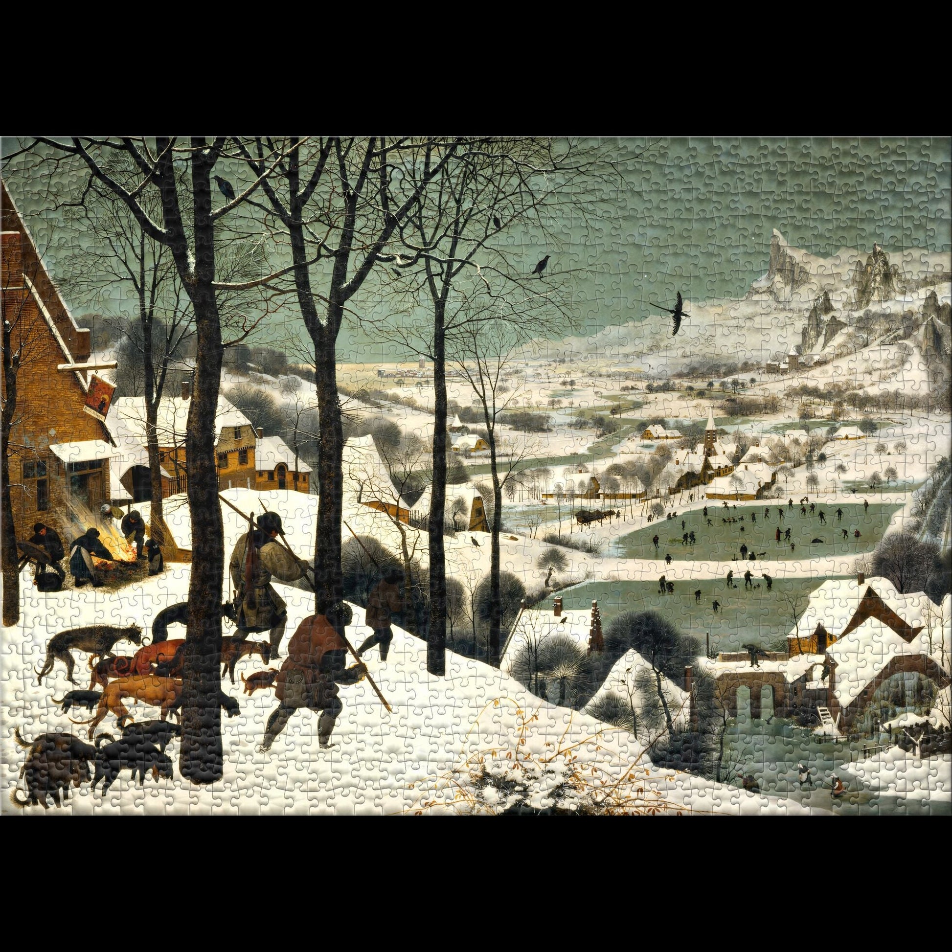 Puzzle 1000 Hunters in the Snow